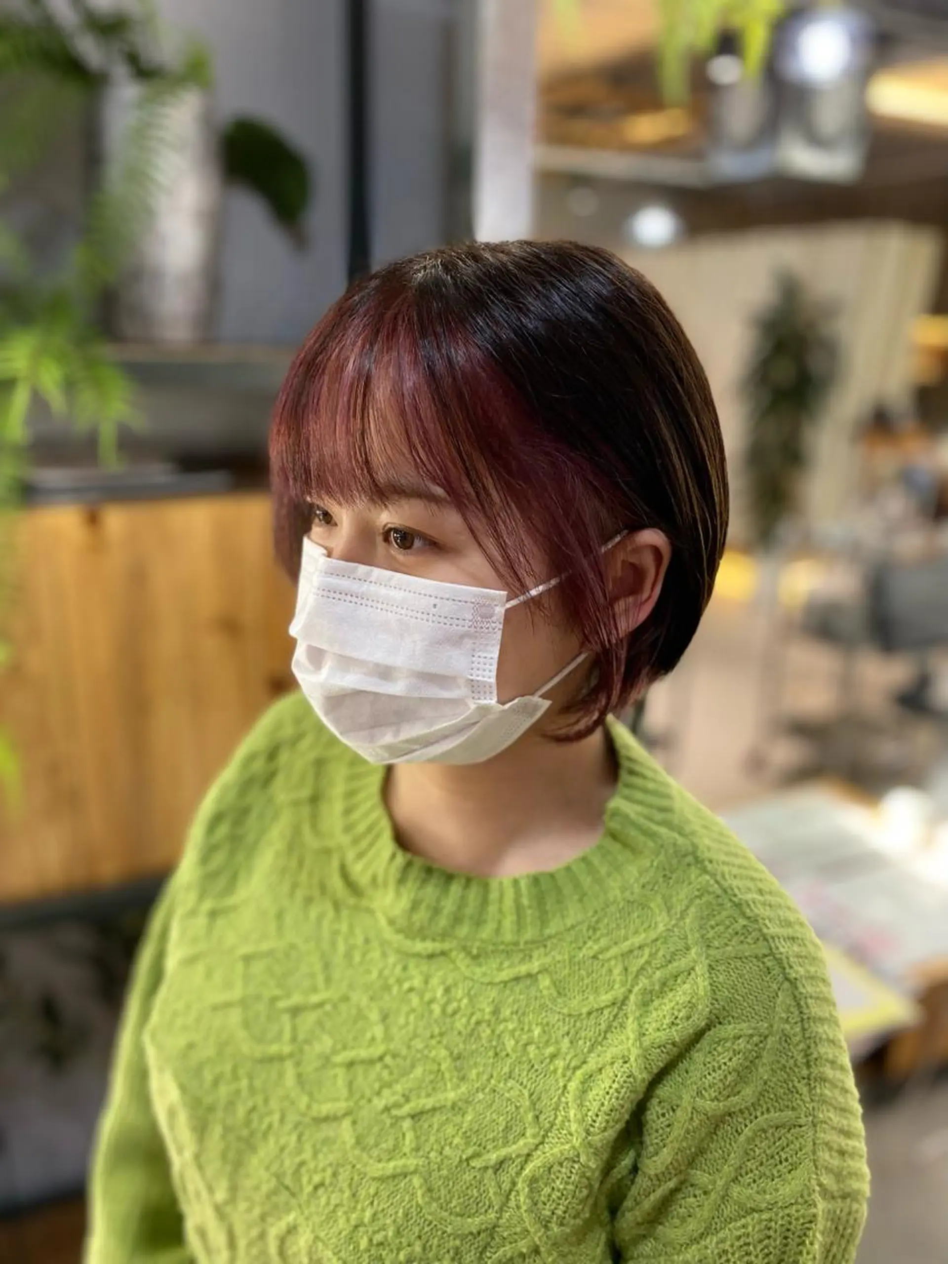 ショート カラー 溜 一太のヘアスタイル