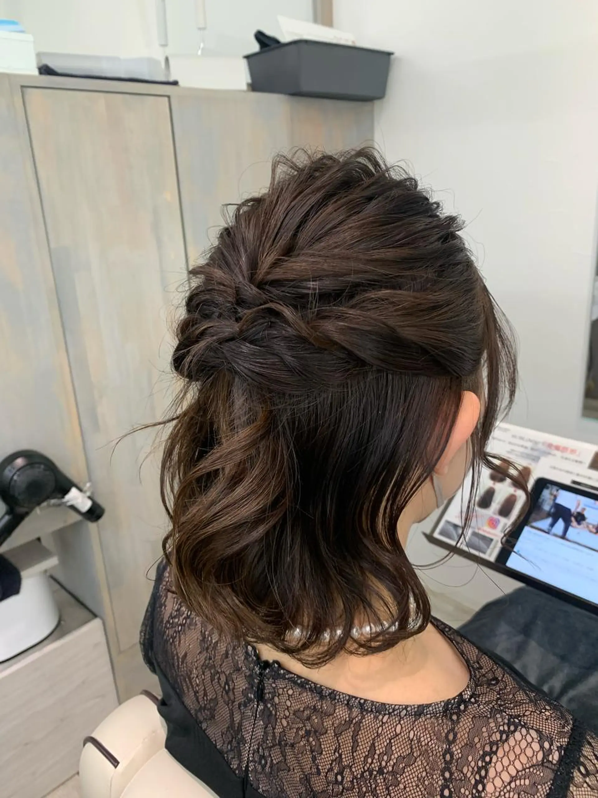 ヘアアレンジ 髪質改善×艶カラー Haruのヘアスタイル