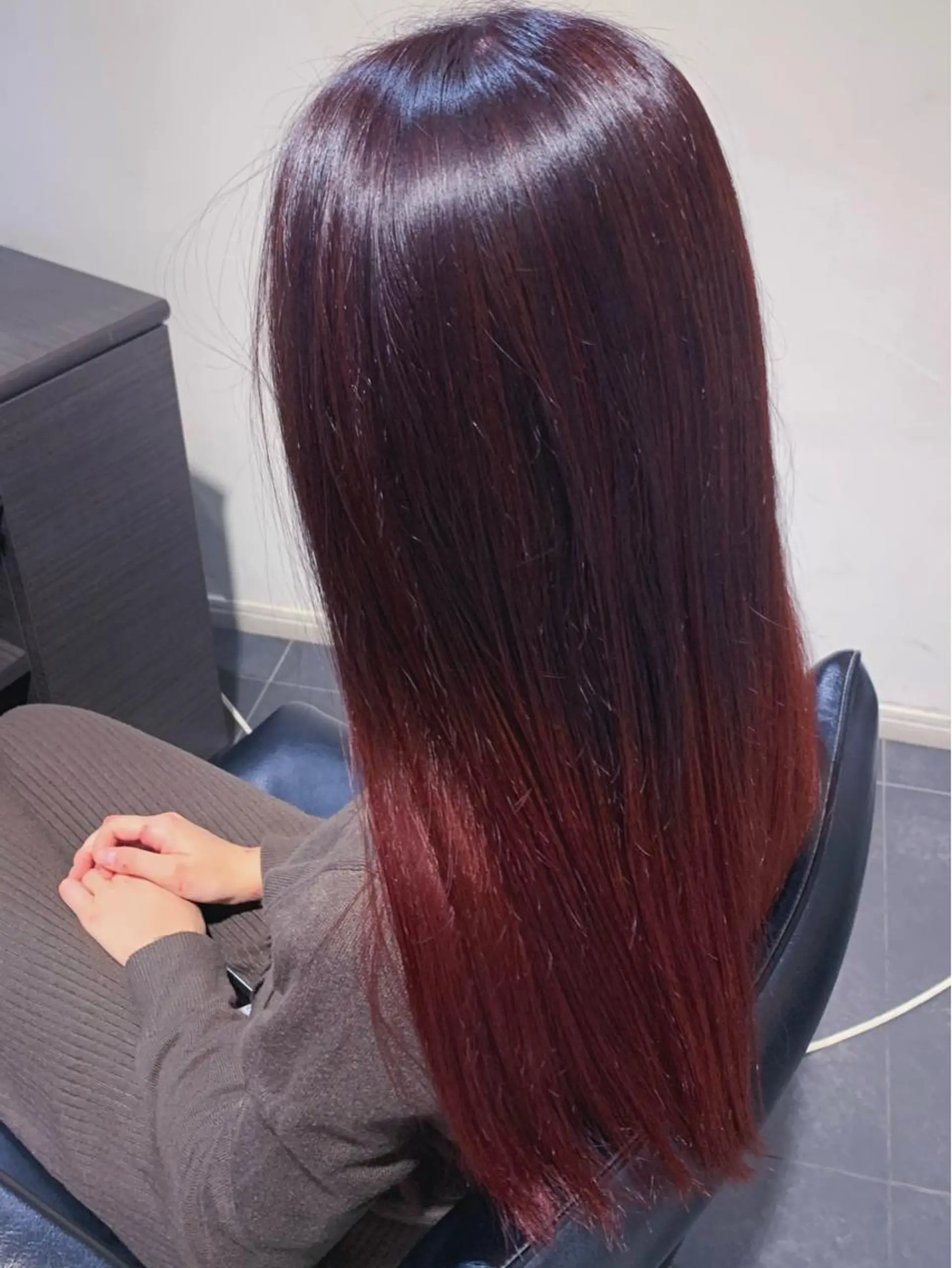 ロング カラー 森田 健介のヘアスタイル