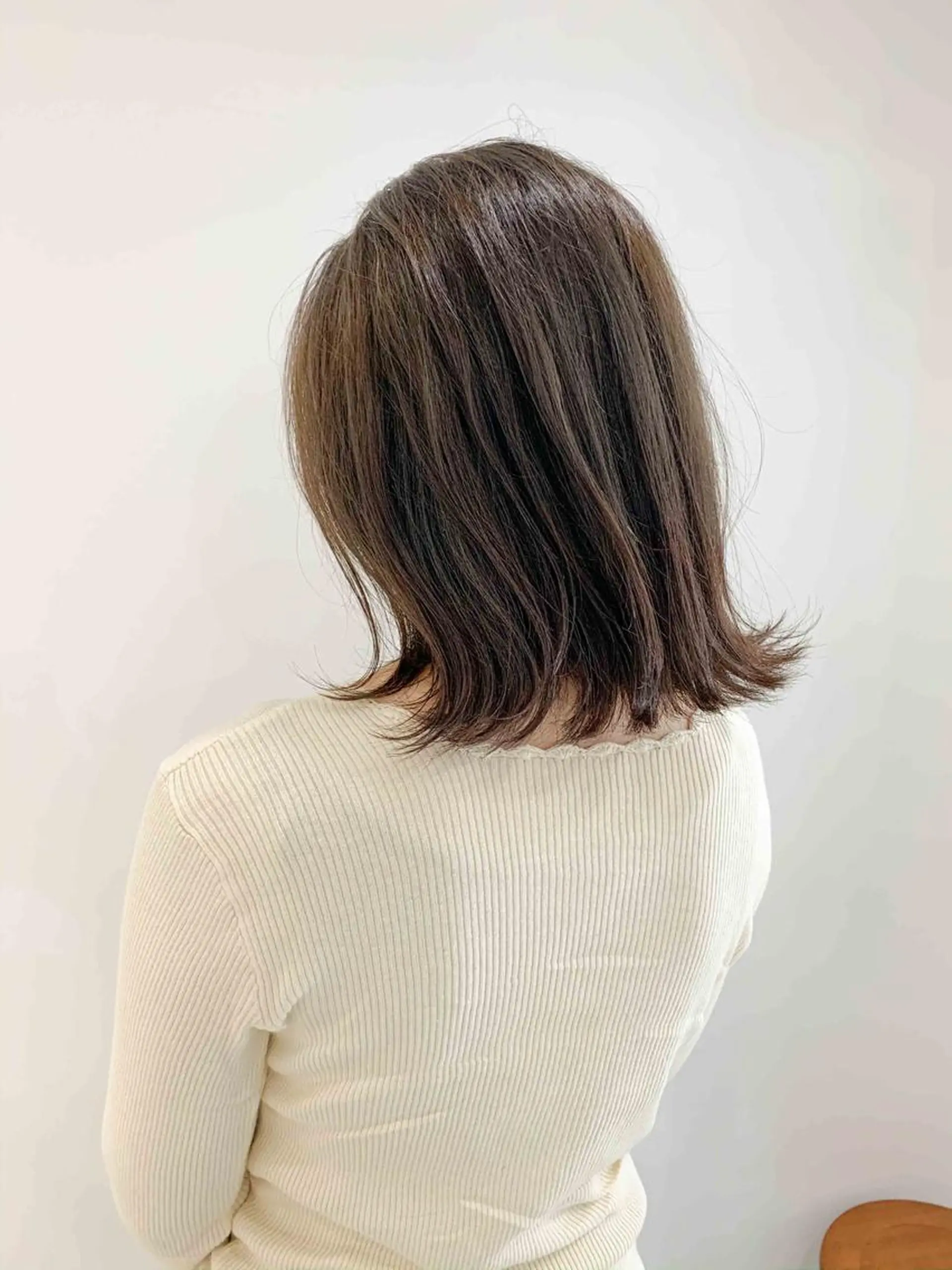 セミロング カラー 縮毛矯正/髪質改善 /韓国風　山川春輝のヘアスタイル