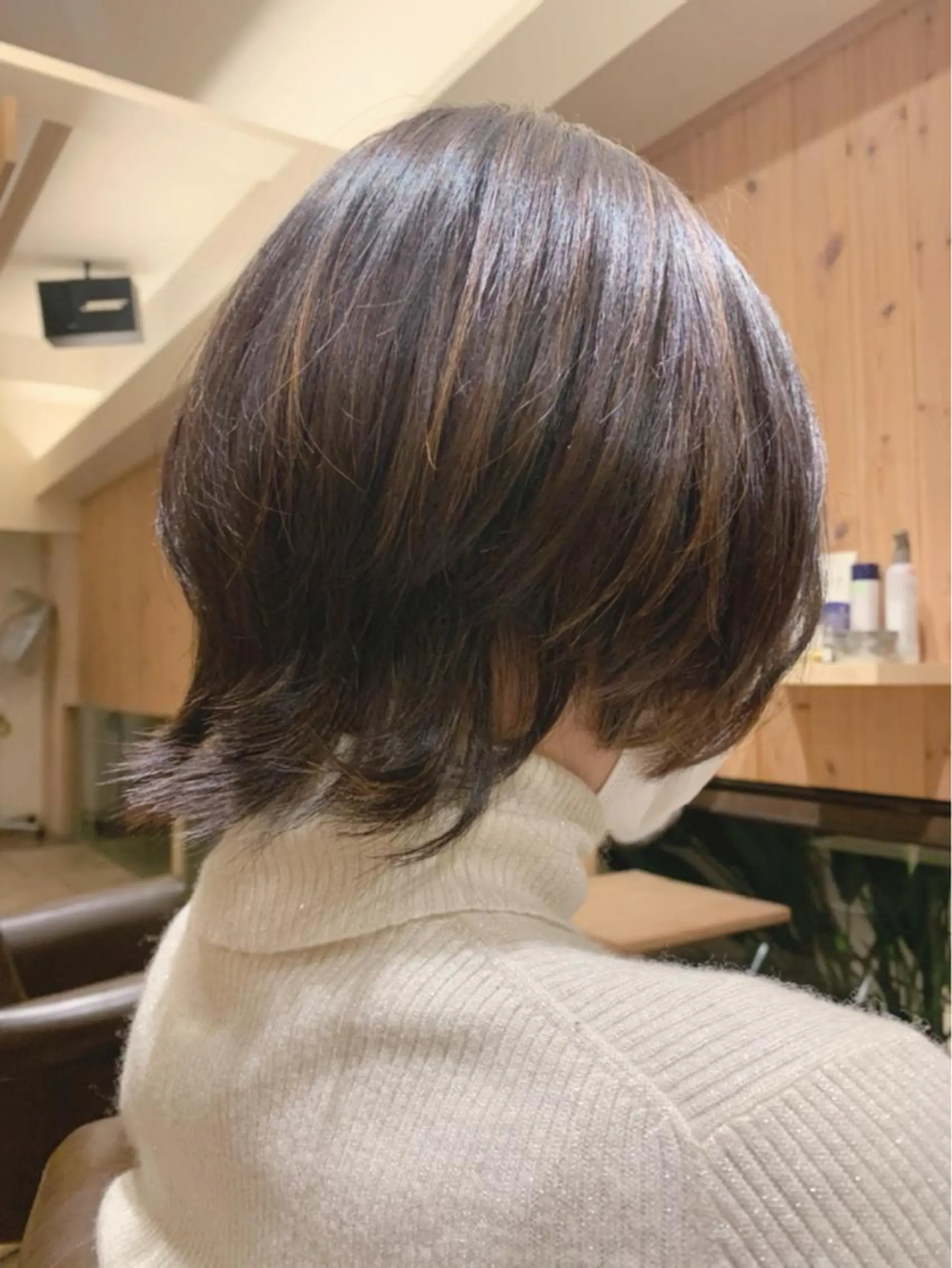 ショート ハイライト ショートヘア ウルフカット AIRFLOW AMBITION所属・後東 れいなのヘアスタイル