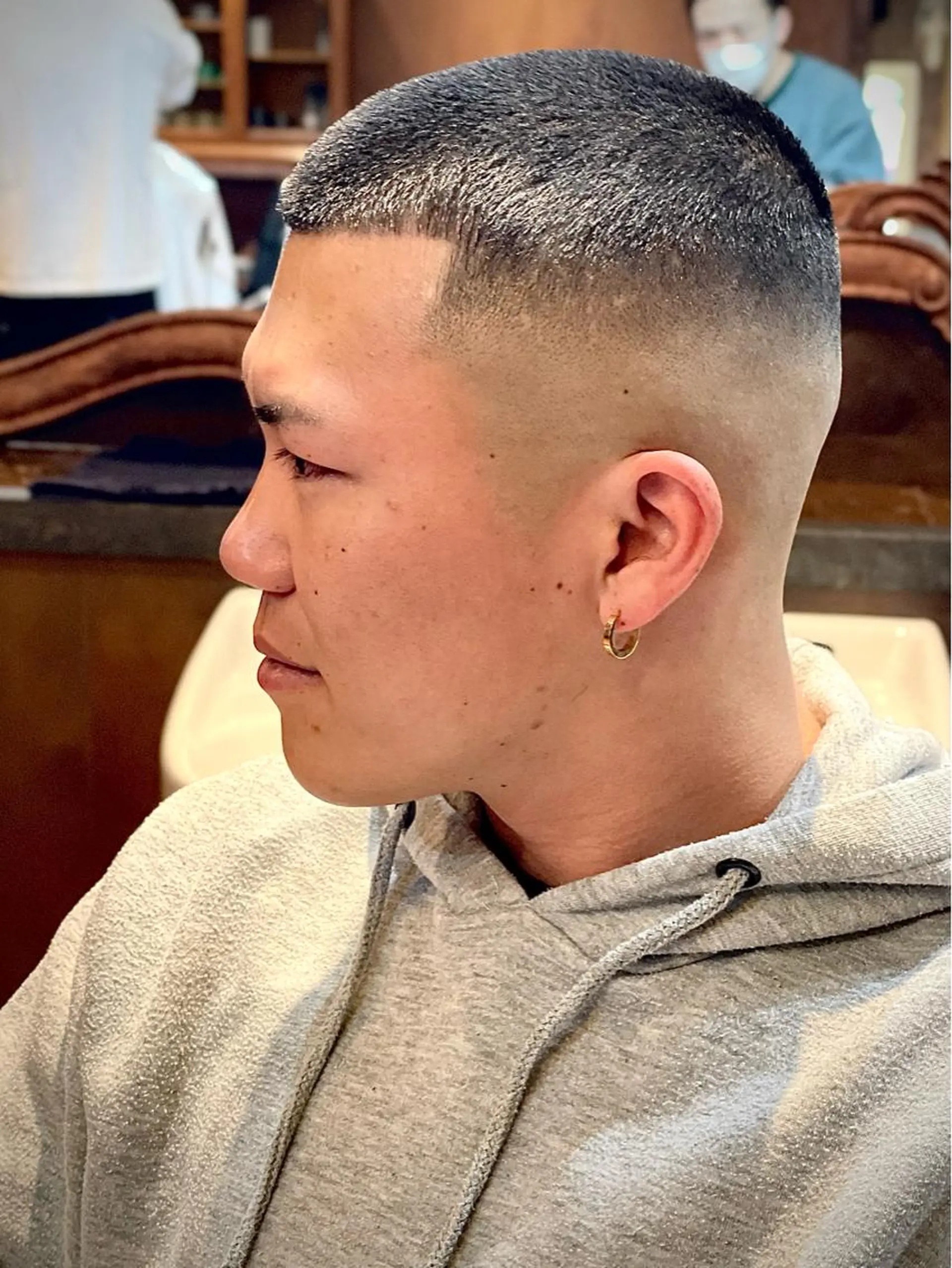 メンズ L.A BARBER SHOP所属・上岡 祐のヘアスタイル