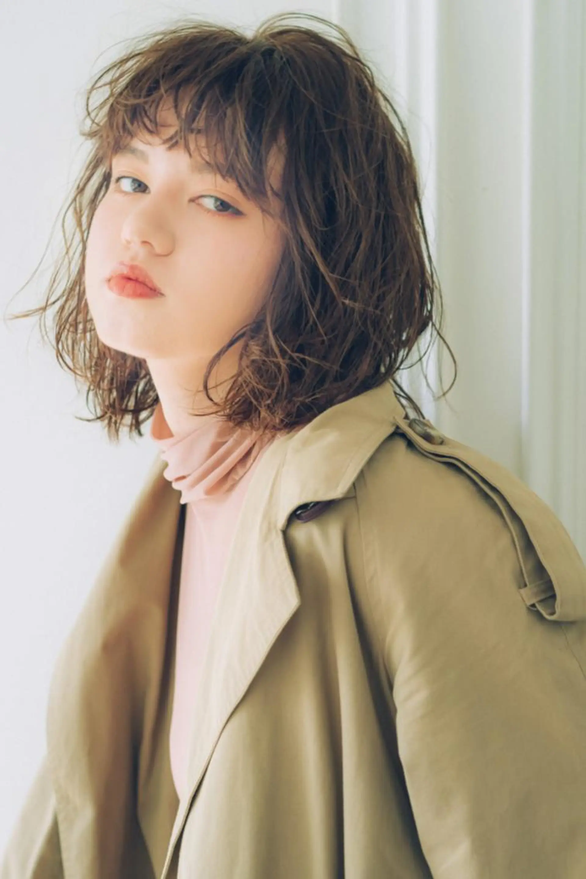 ミディアム カラー パーマ ARIETTA GINZA 銀座のヘアスタイル