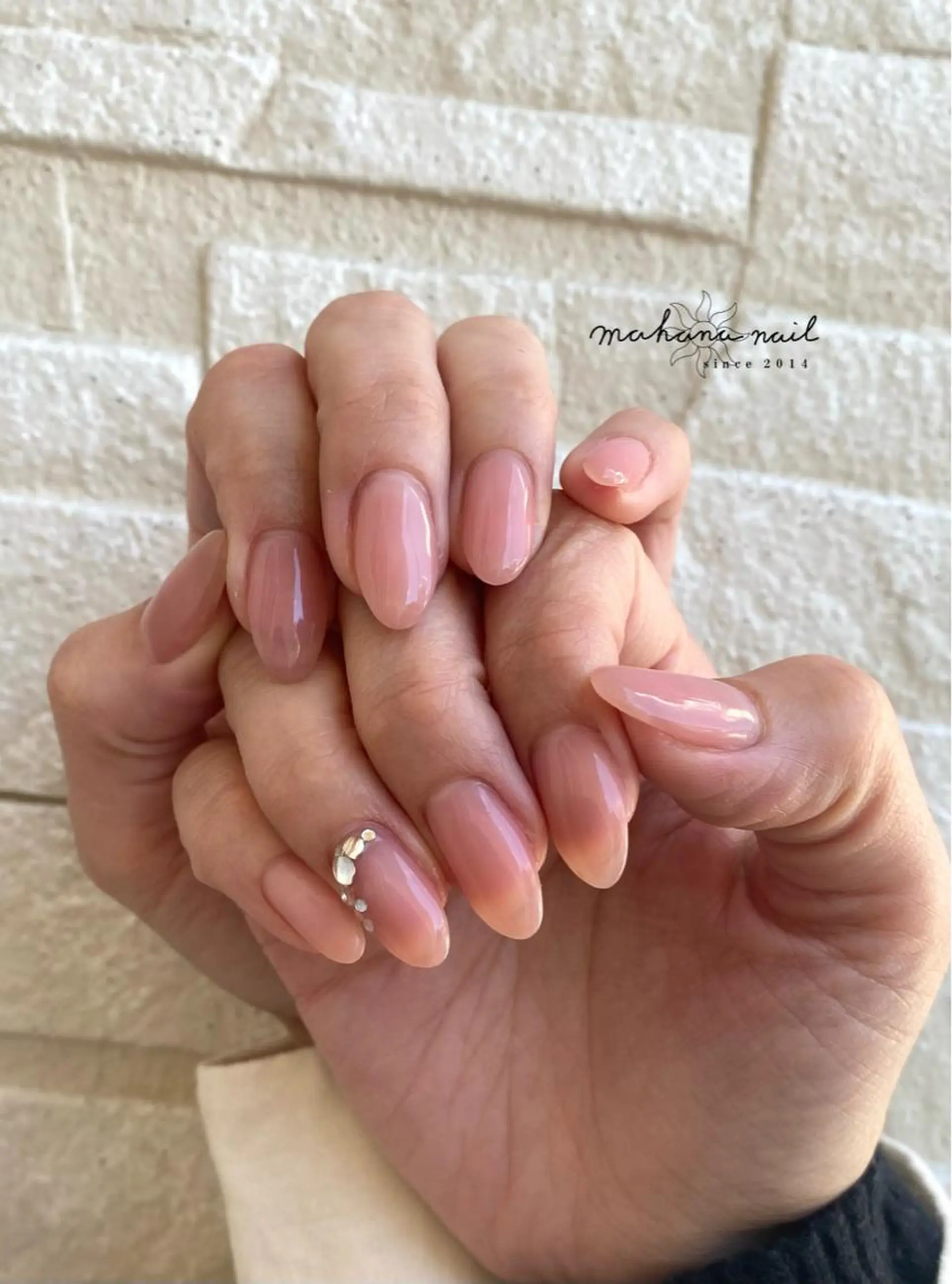 ネイル ワンカラーネイル mahana nailのネイルデザイン