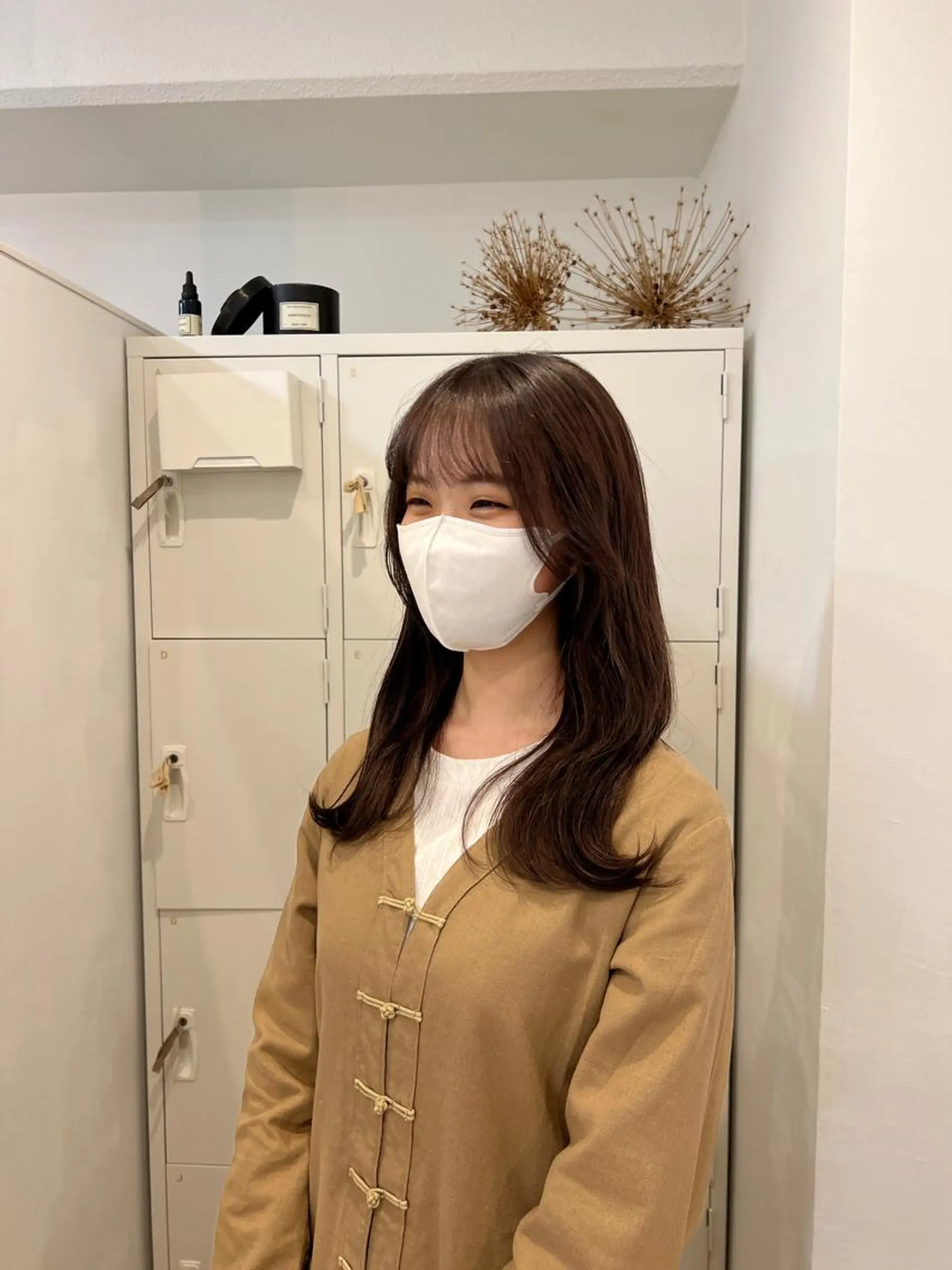 セミロング カラー ショート・ボブパーマ 指名No.1かけるのヘアスタイル