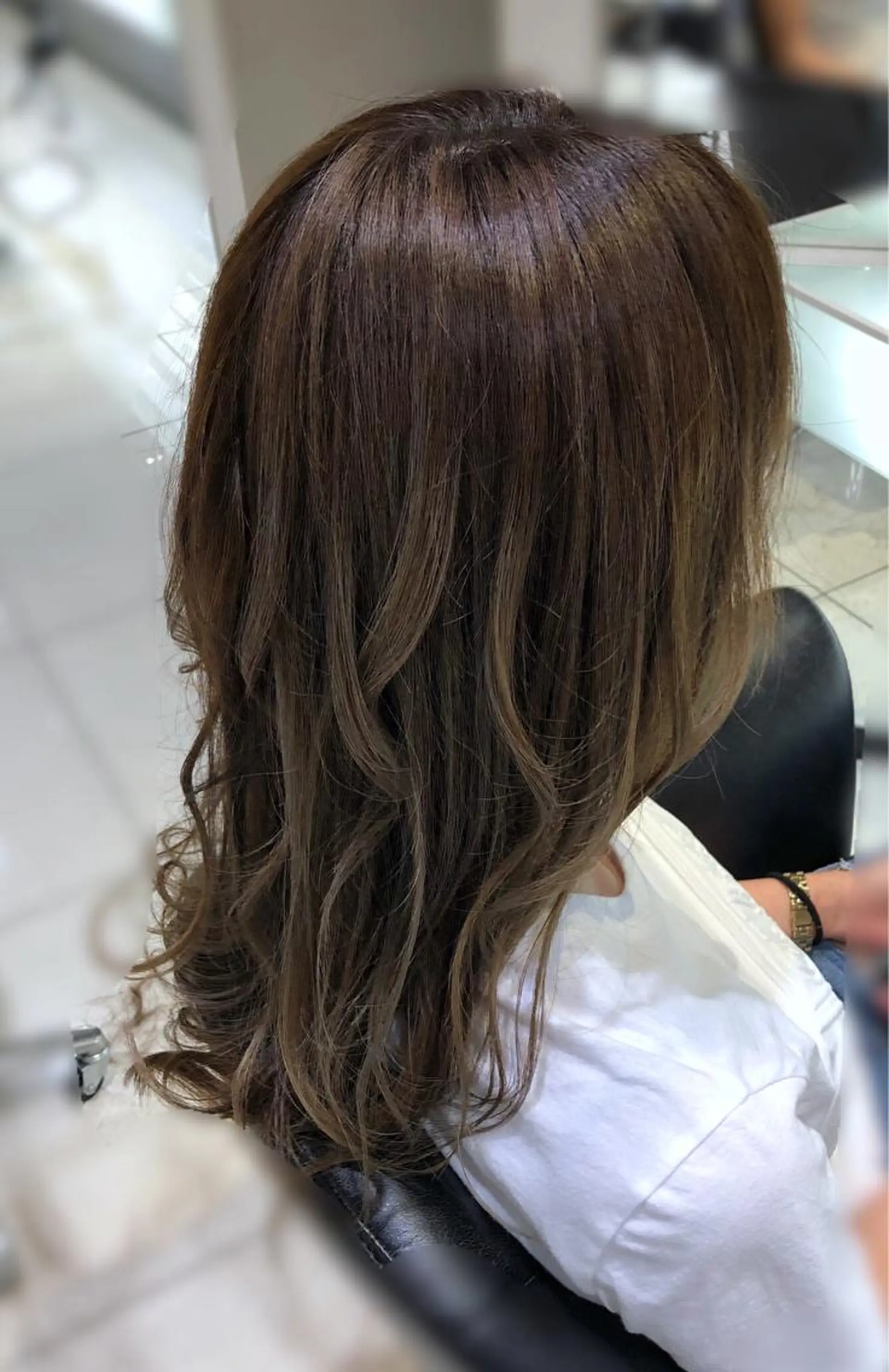 ロング カラー ハイライトカラー イルミナカラー ハイライト カット ヘアカラー トリートメント ✨髪質改善✨ 田西　基彦のヘアスタイル