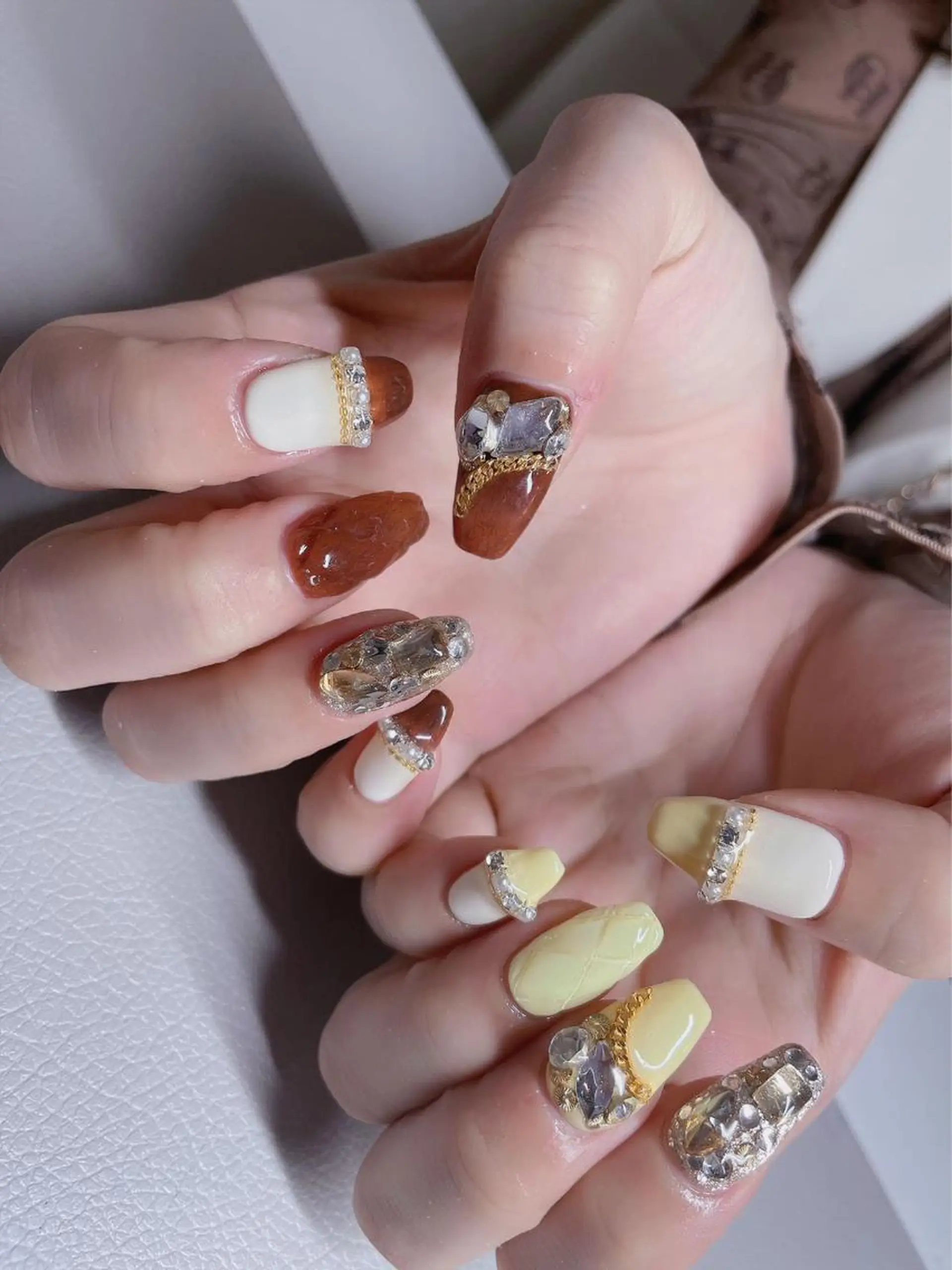 ネイル 長さだし専門店 M2 rikaのネイルデザイン