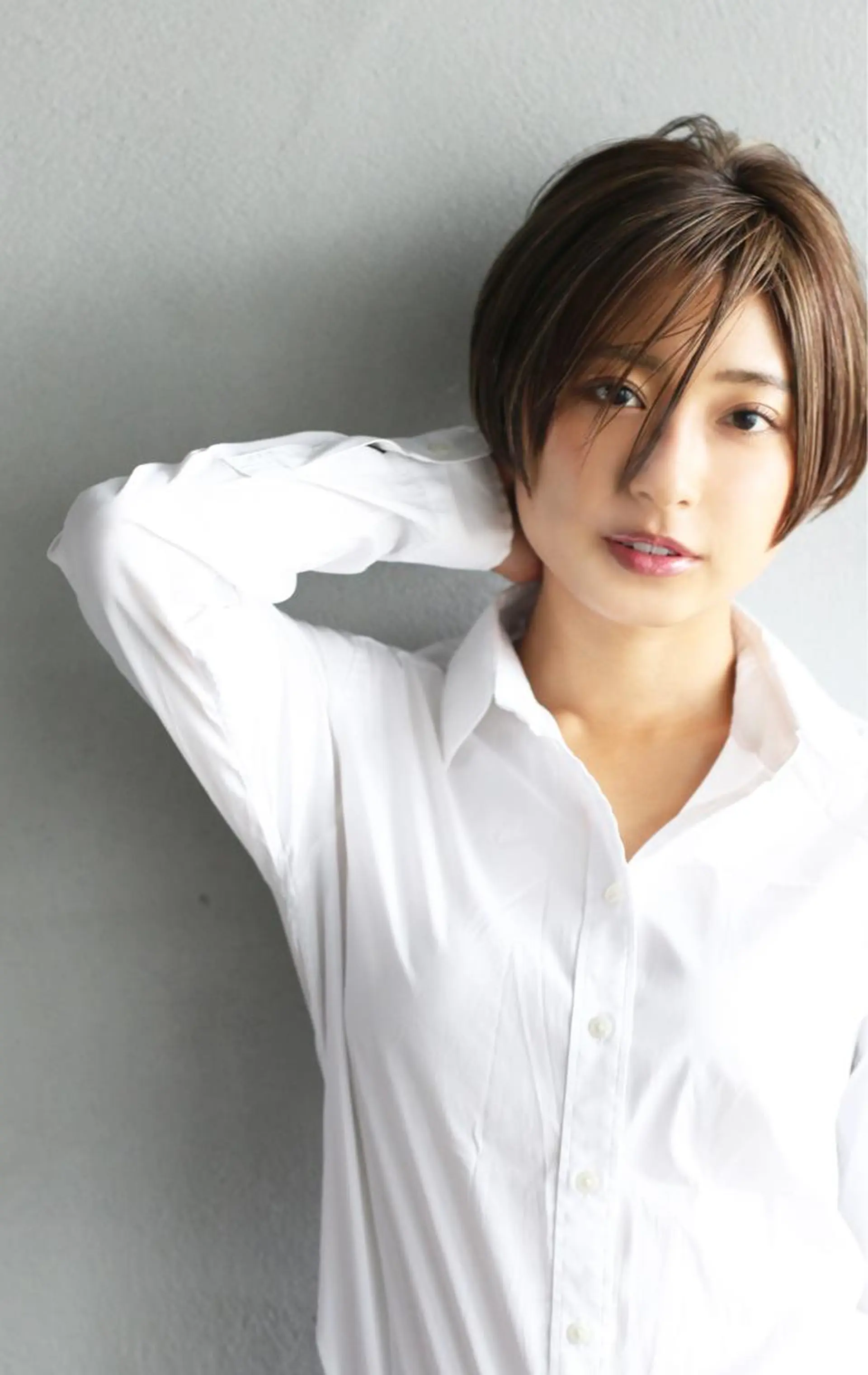 ショート ショートヘア カット ヘアカラー トリートメント ボブ/ショート/ 白髪染め/メンズ葛西のヘアスタイル