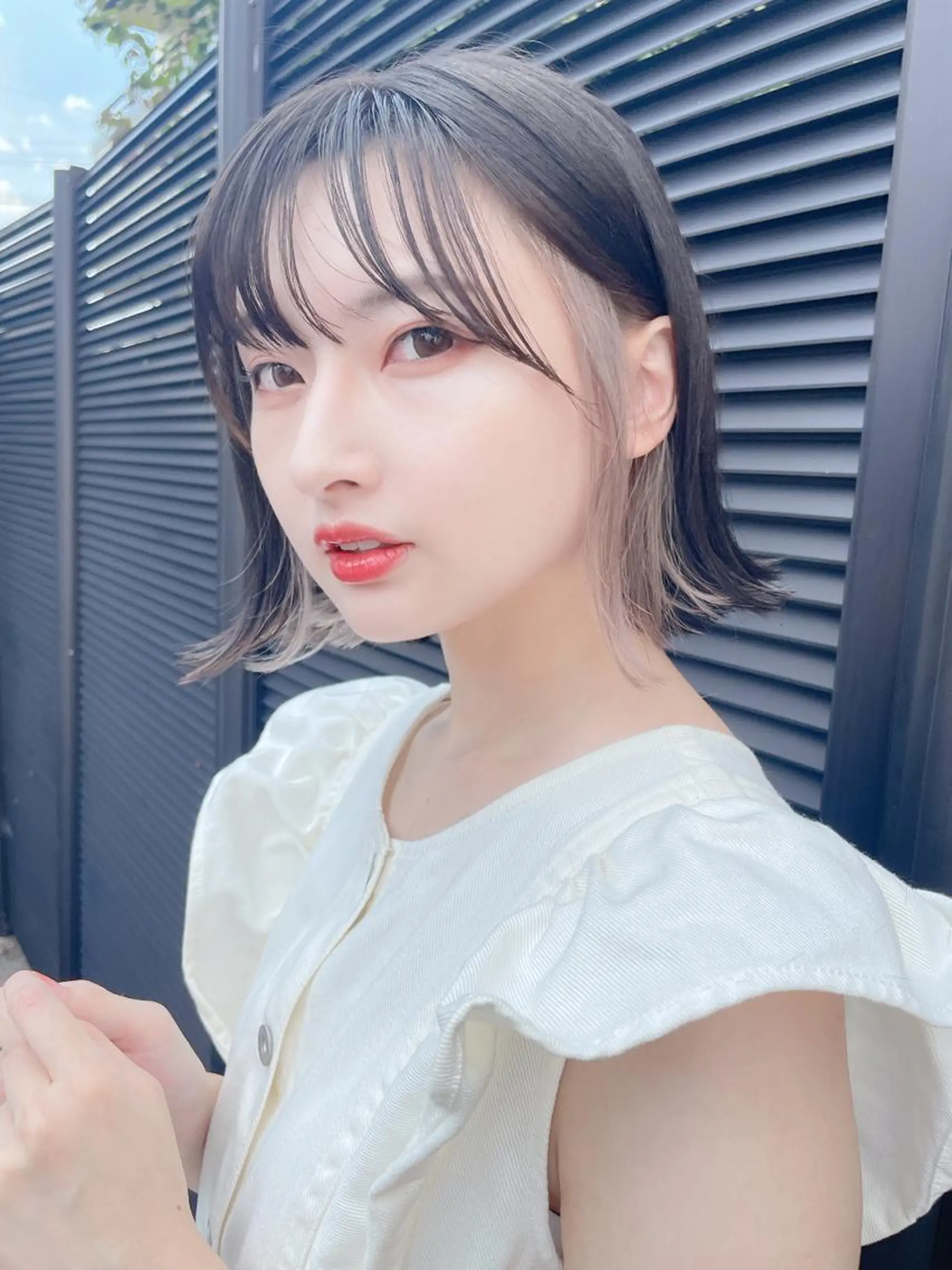 ミディアム 韓国ヘア⭐️石原 宏武⭐️のヘアスタイル