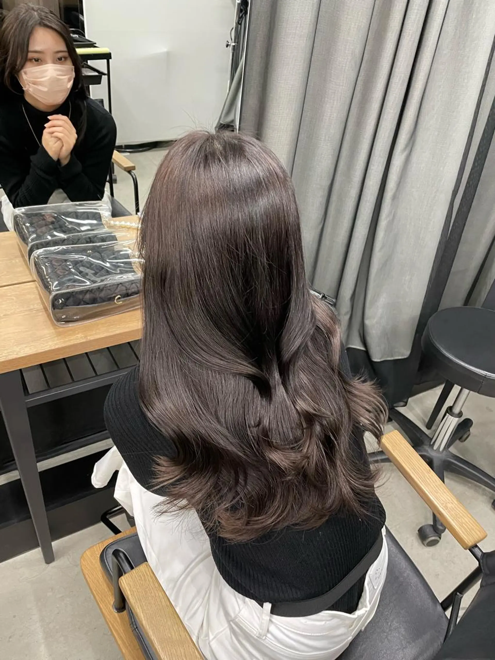 ロング Allure所属・伊藤 莉奈　韓国ヘアのヘアスタイル