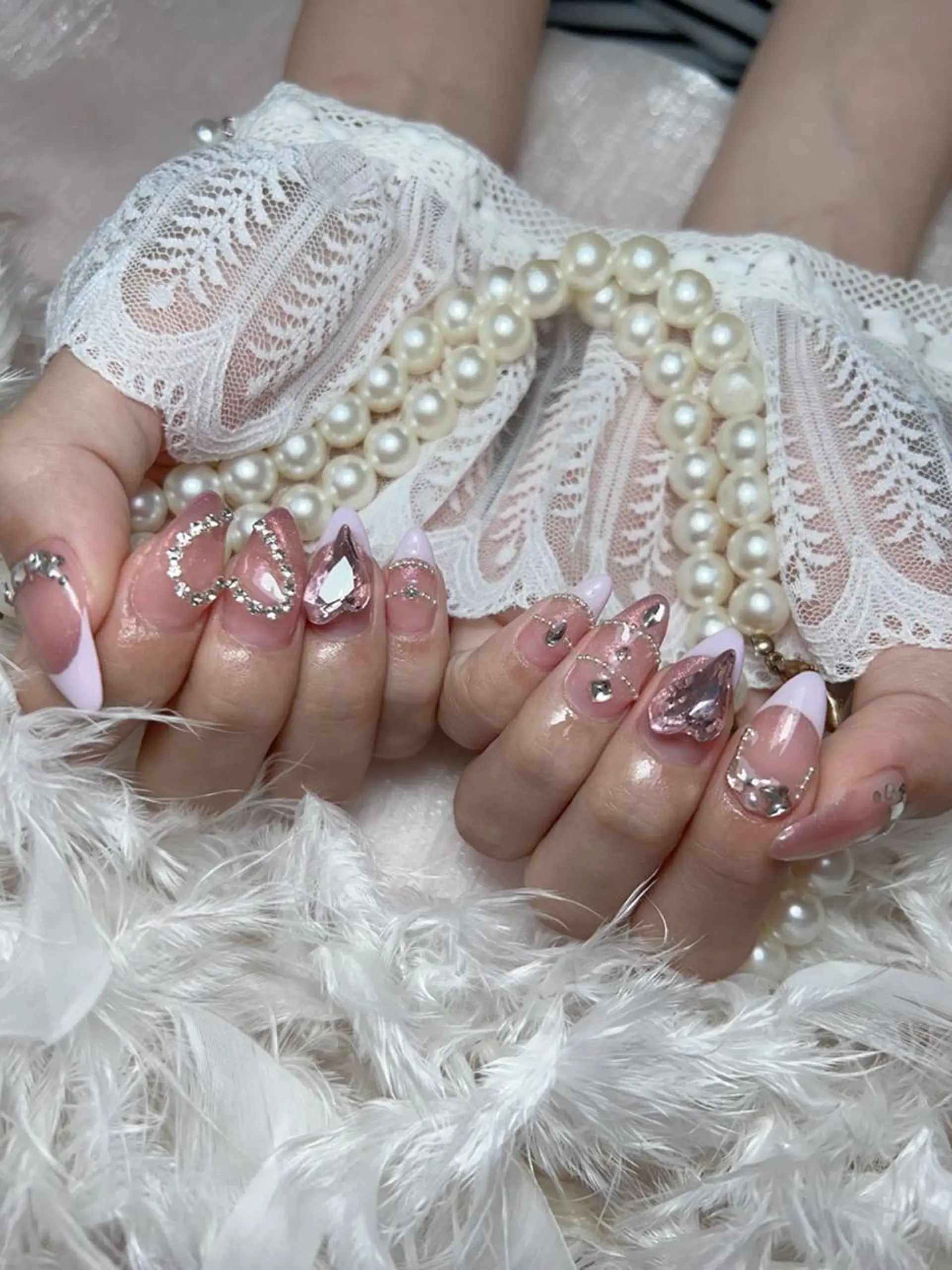 ネイル ハンドネイル ハンドケア DEMAIN- 🌹のネイルデザイン