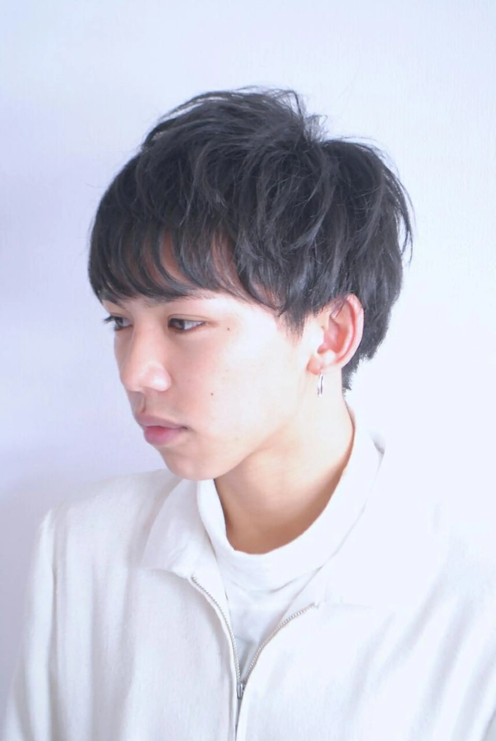 ショート パーマ メンズ iLu.所属・川俣 洋仁のヘアスタイル