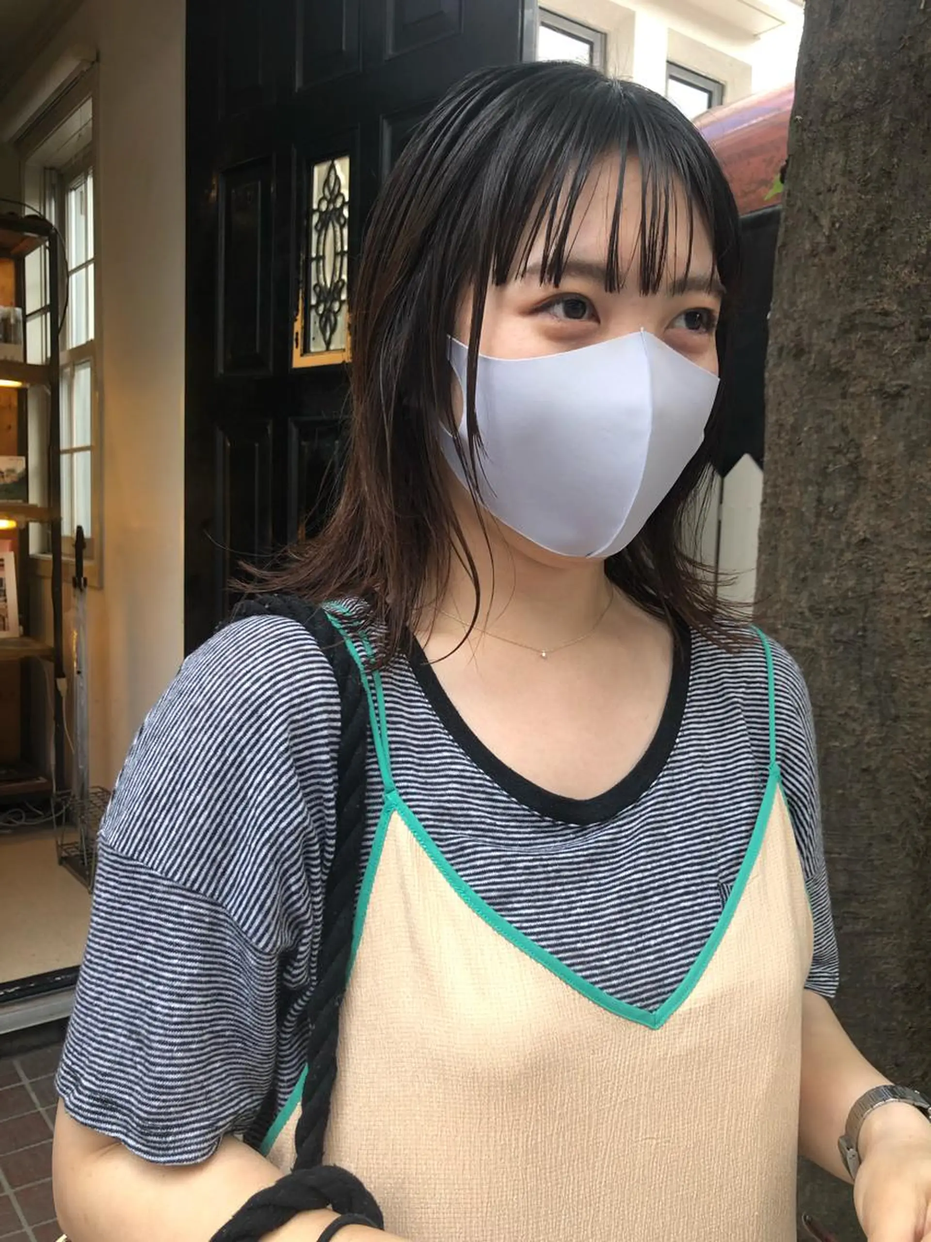 ミディアム パーマ カット パーマ NOUN所属・eri kinjoのヘアスタイル