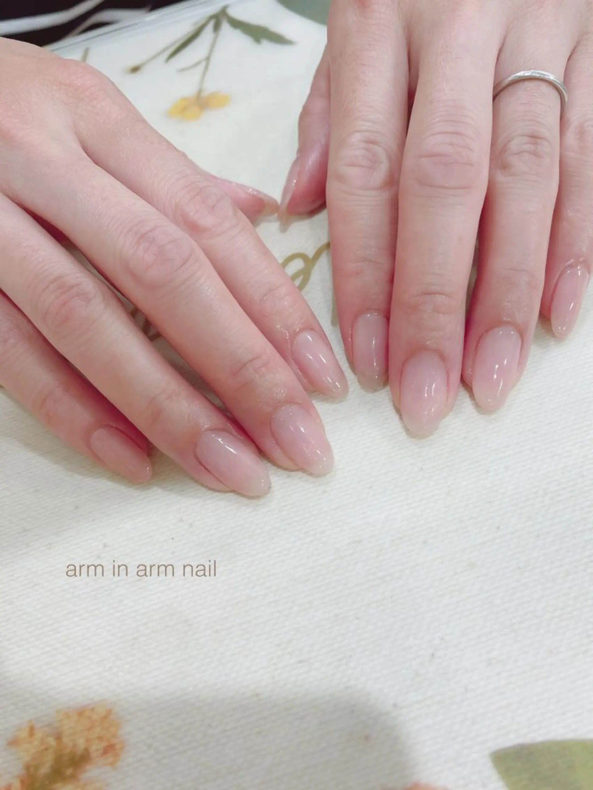 ネイル arm in arm ︎✿Yamamotoのマツエク・マツパデザイン