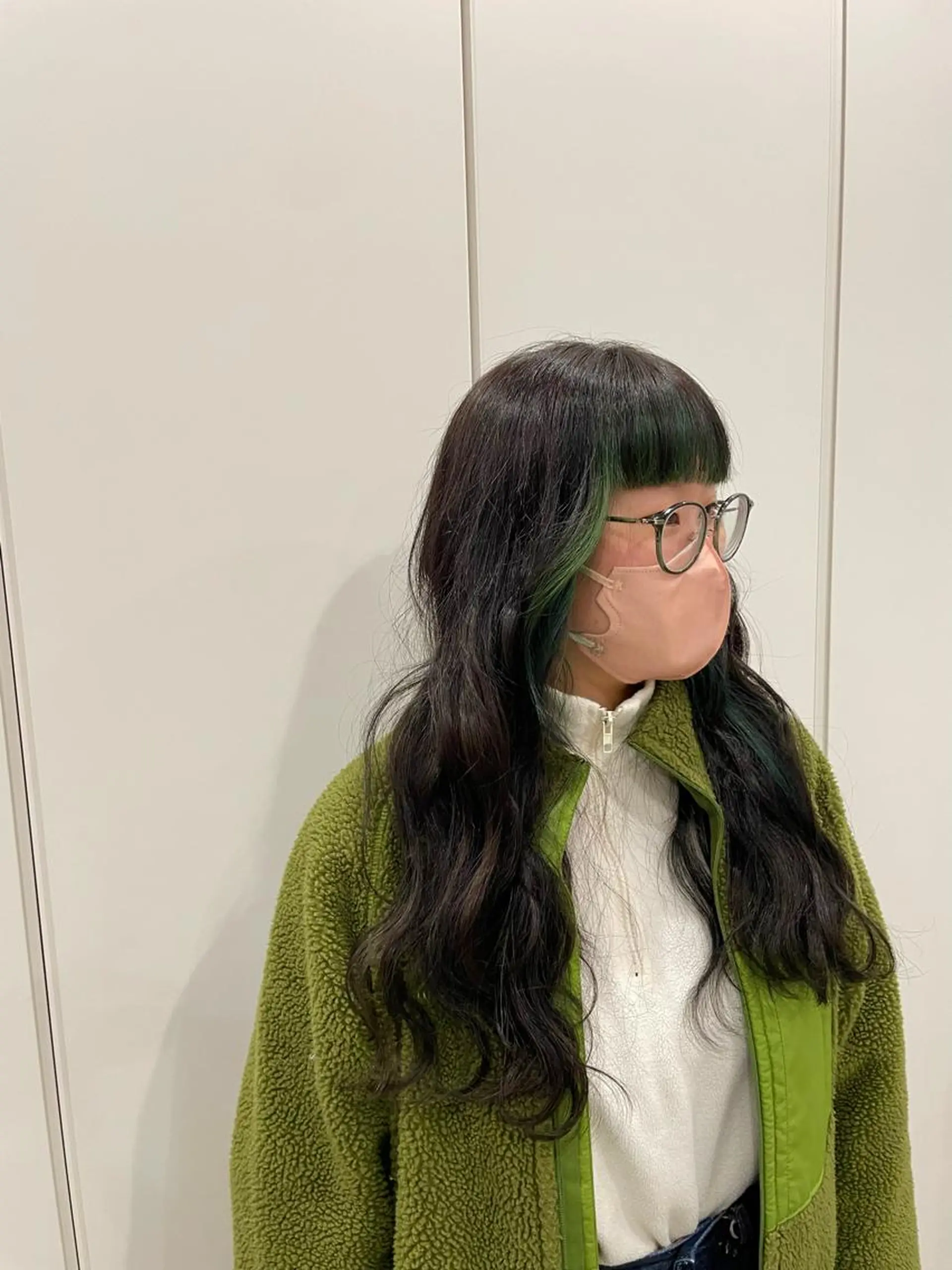 ロング カラー ミストバング  フェイスフレーミング 【史上最高】口コミ No.1/ナツキのヘアスタイル