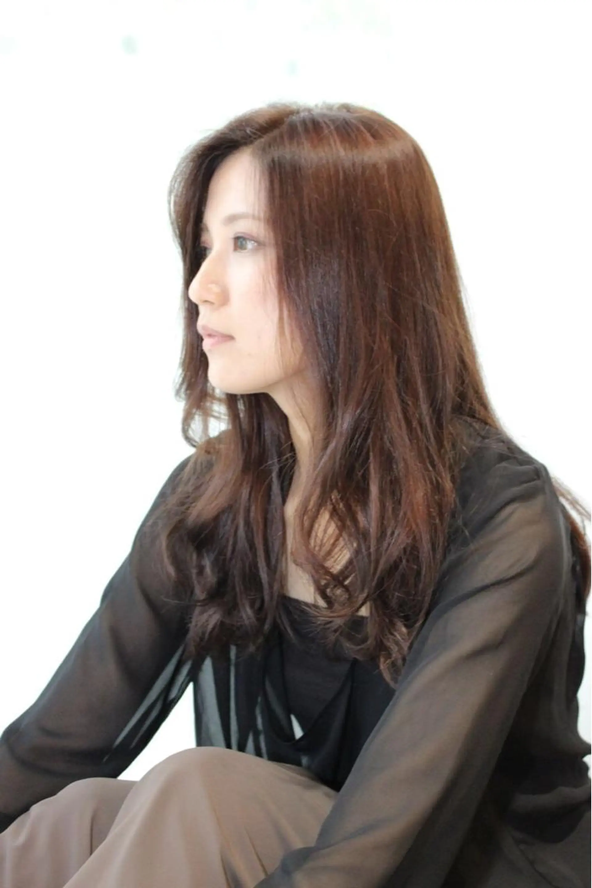 ロング ロング 【コテ巻き風パーマ】 一木快斗のヘアスタイル