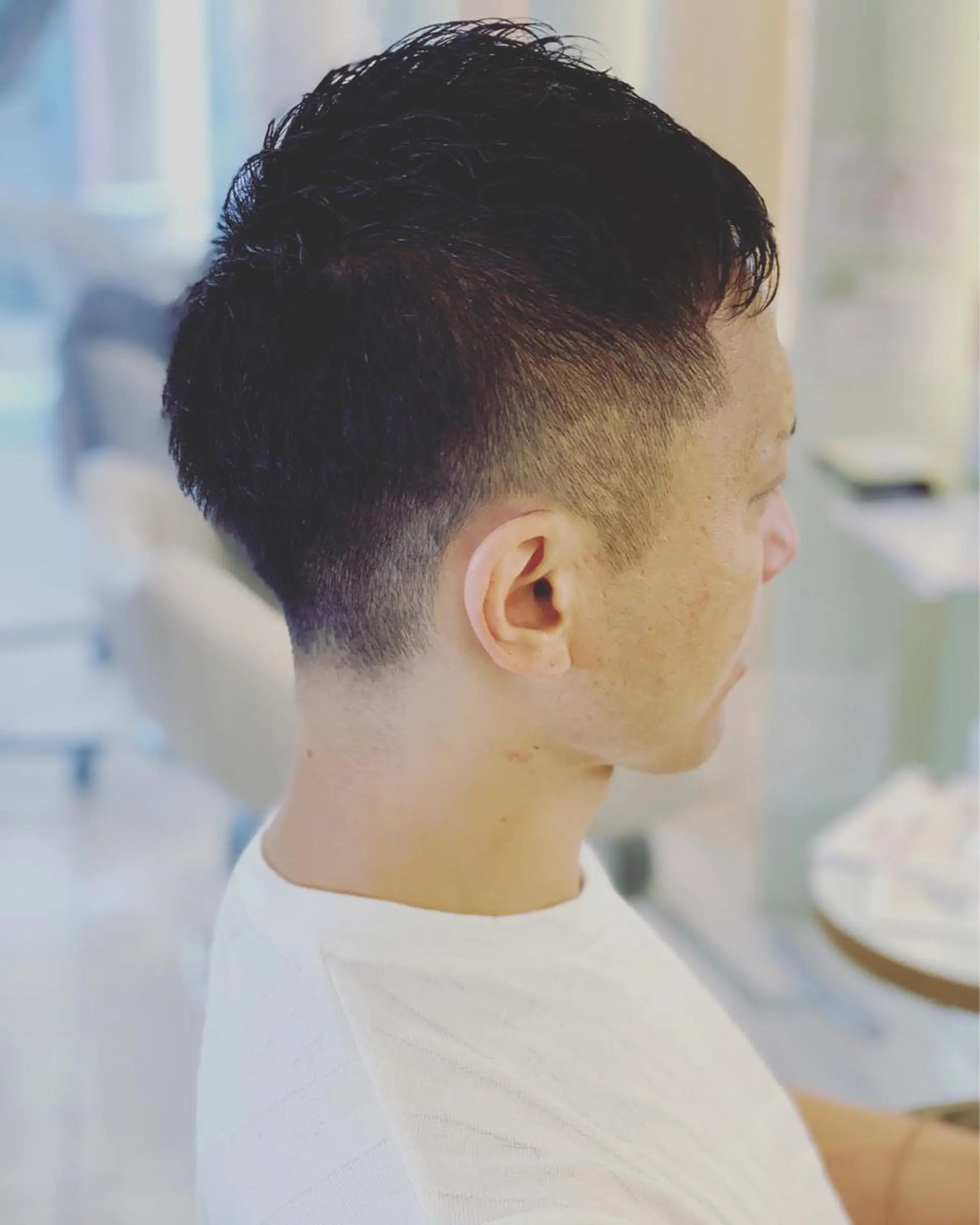 ショート メンズ フェードカット ツーブロック 刈り上げ ショートヘア トータルビューティー K:R鶴川のヘアスタイル