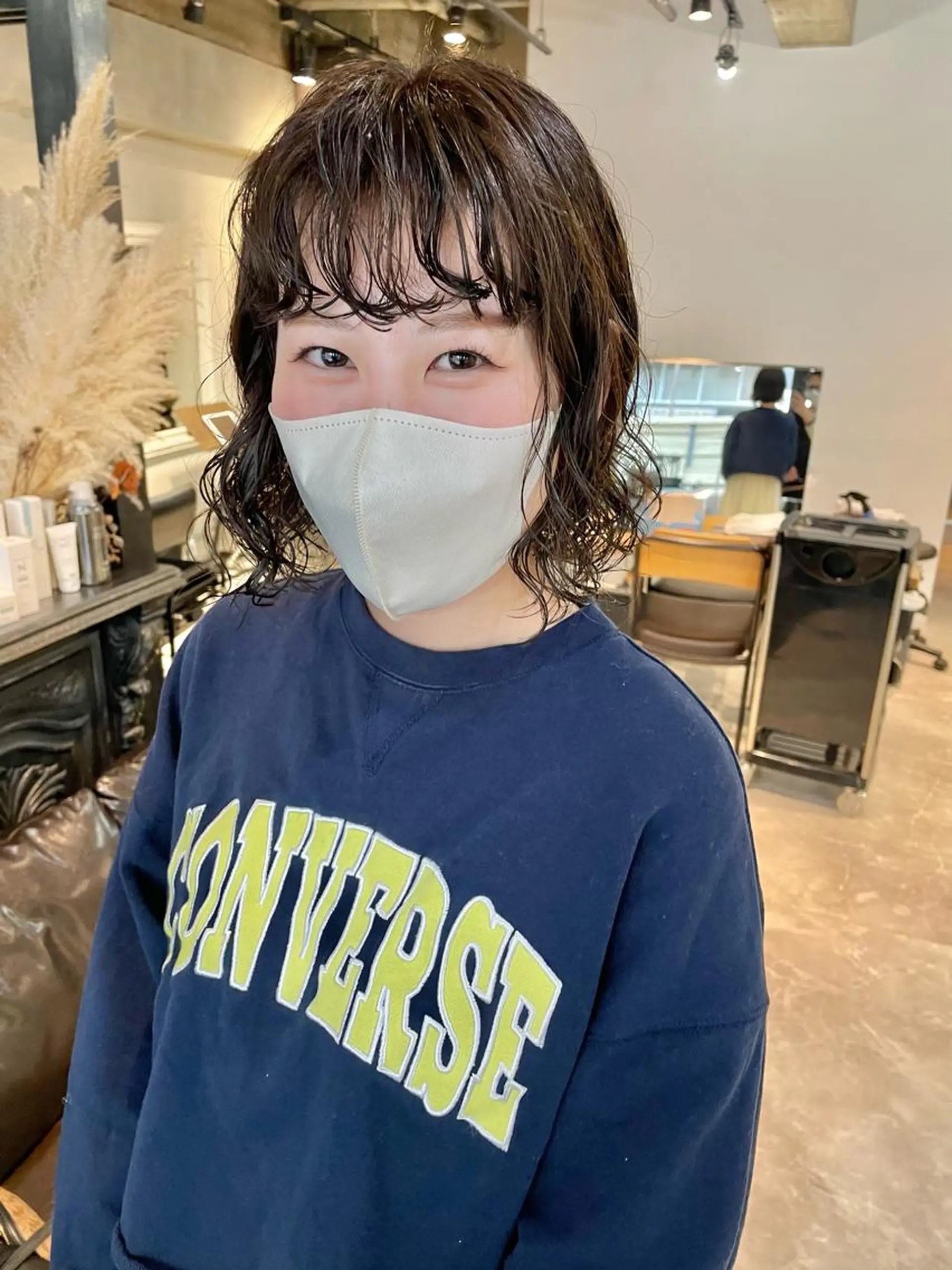 ショート パーマ ボブ ショートヘア カット パーマ トリートメント kvell by urban.所属・ショート・ボブ ・ウルフ✂︎IMAIのヘアスタイル