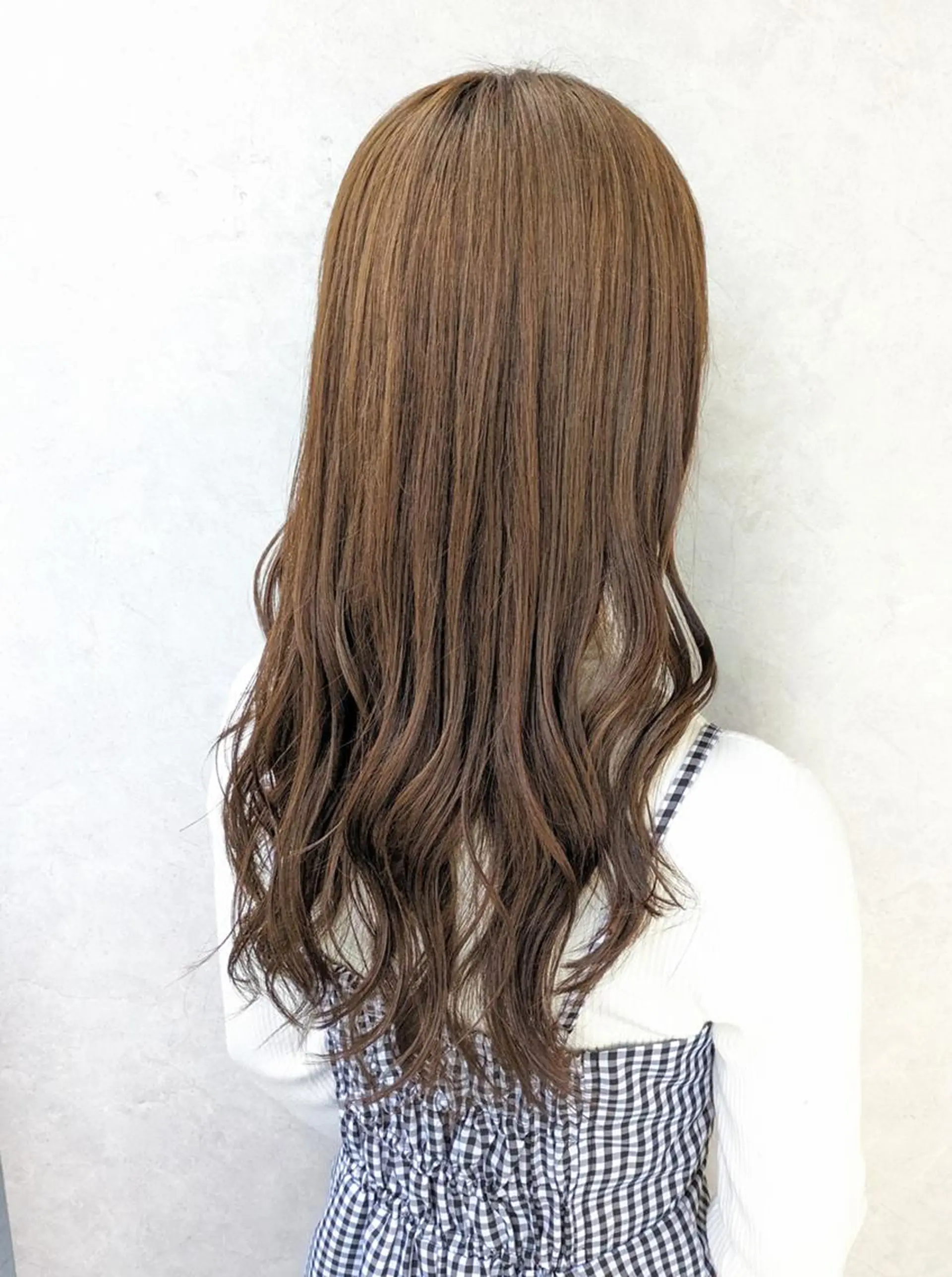 ロング ベージュ＊Spica 【ミルクティー】のヘアスタイル