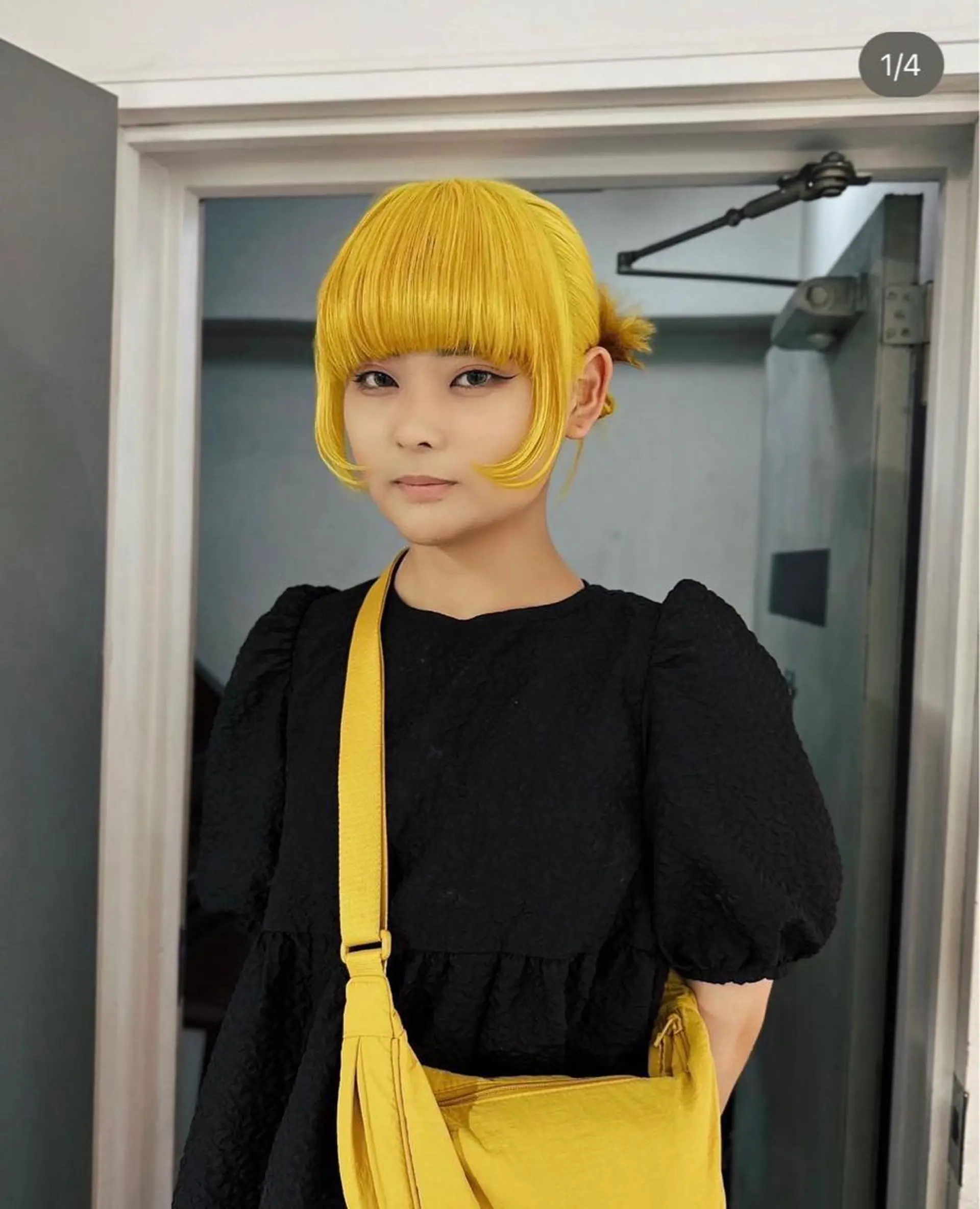 ミディアム カラー ヘアカラー トリートメント 繭所属・こはる／ハードパーマ /癖毛風パーマ🧃のヘアスタイル