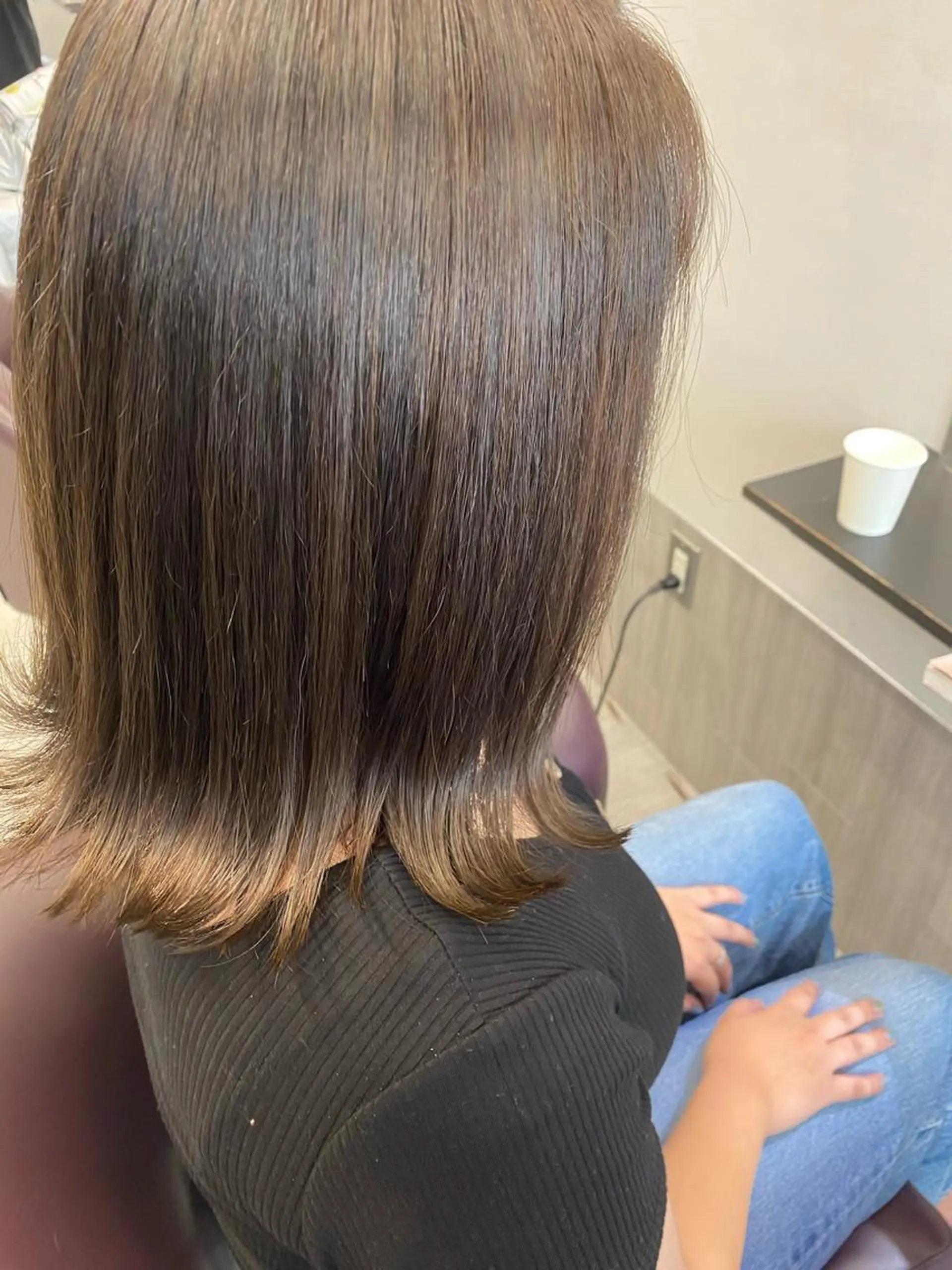 ミディアム カラー jill by gisel＿奥家のヘアスタイル