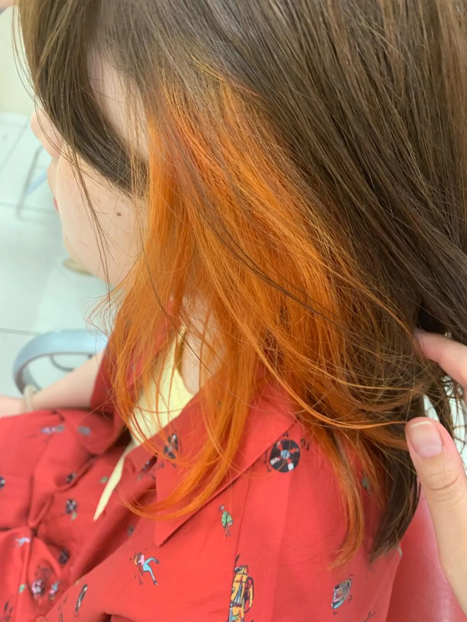 カラー 鈴木 明花のヘアスタイル