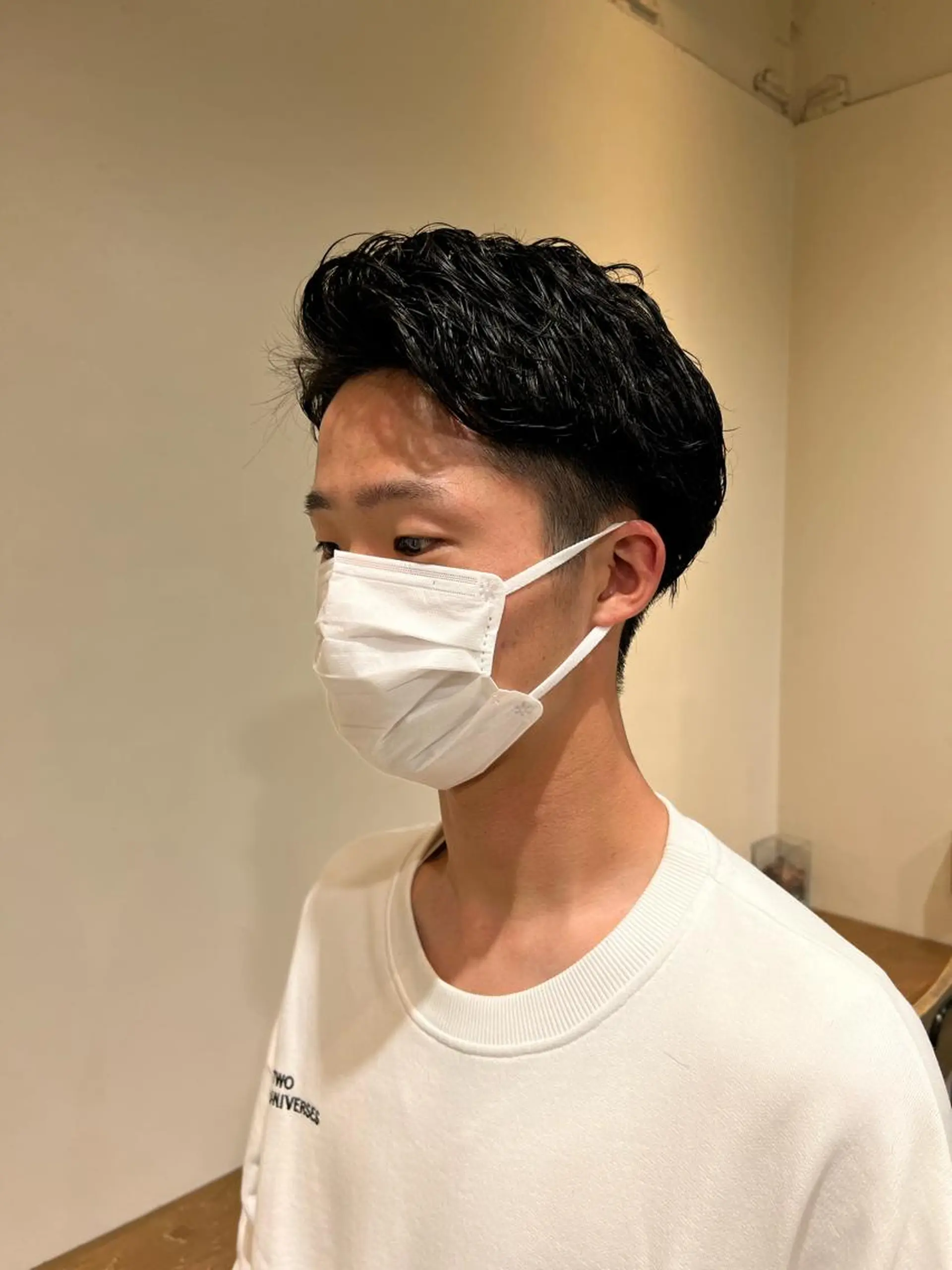 パーマ メンズ メンズパーマ オカベ ショウマのヘアスタイル