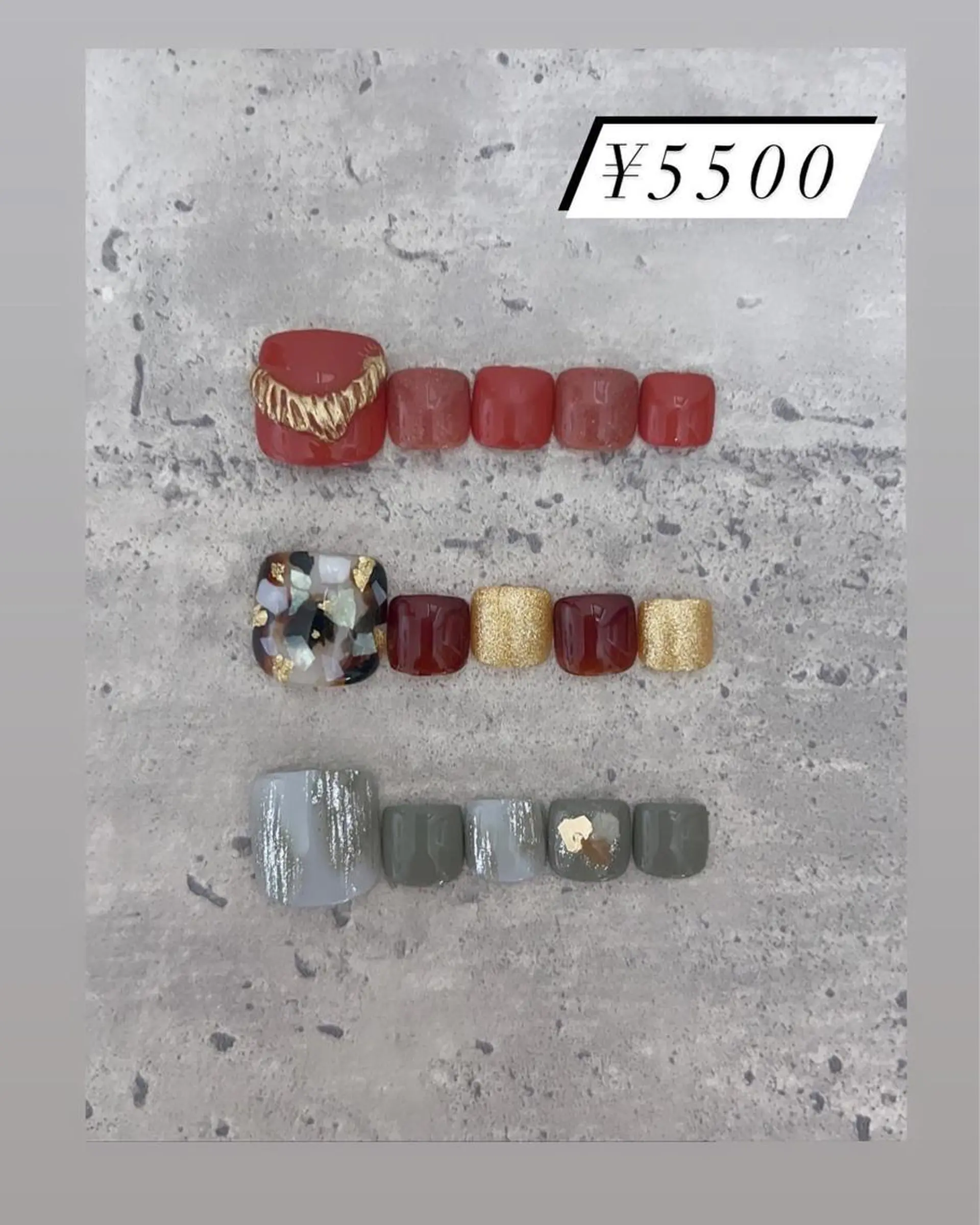 ネイル フットネイル Nail Salon &.Youのネイルデザイン