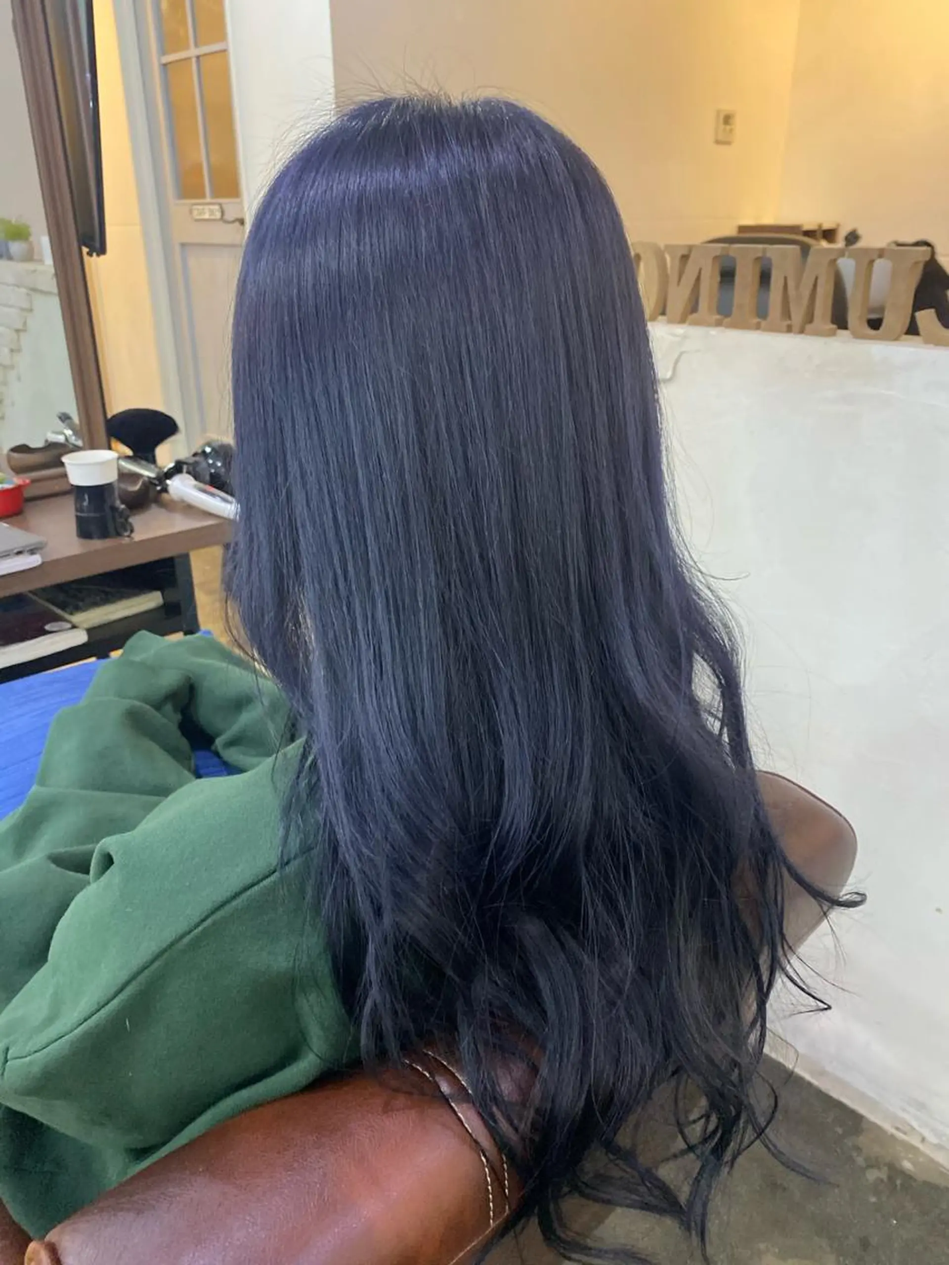 ロング カラー ヘアアレンジ 【艶髪×韓国風】 毛流れ職人 RYOのヘアスタイル