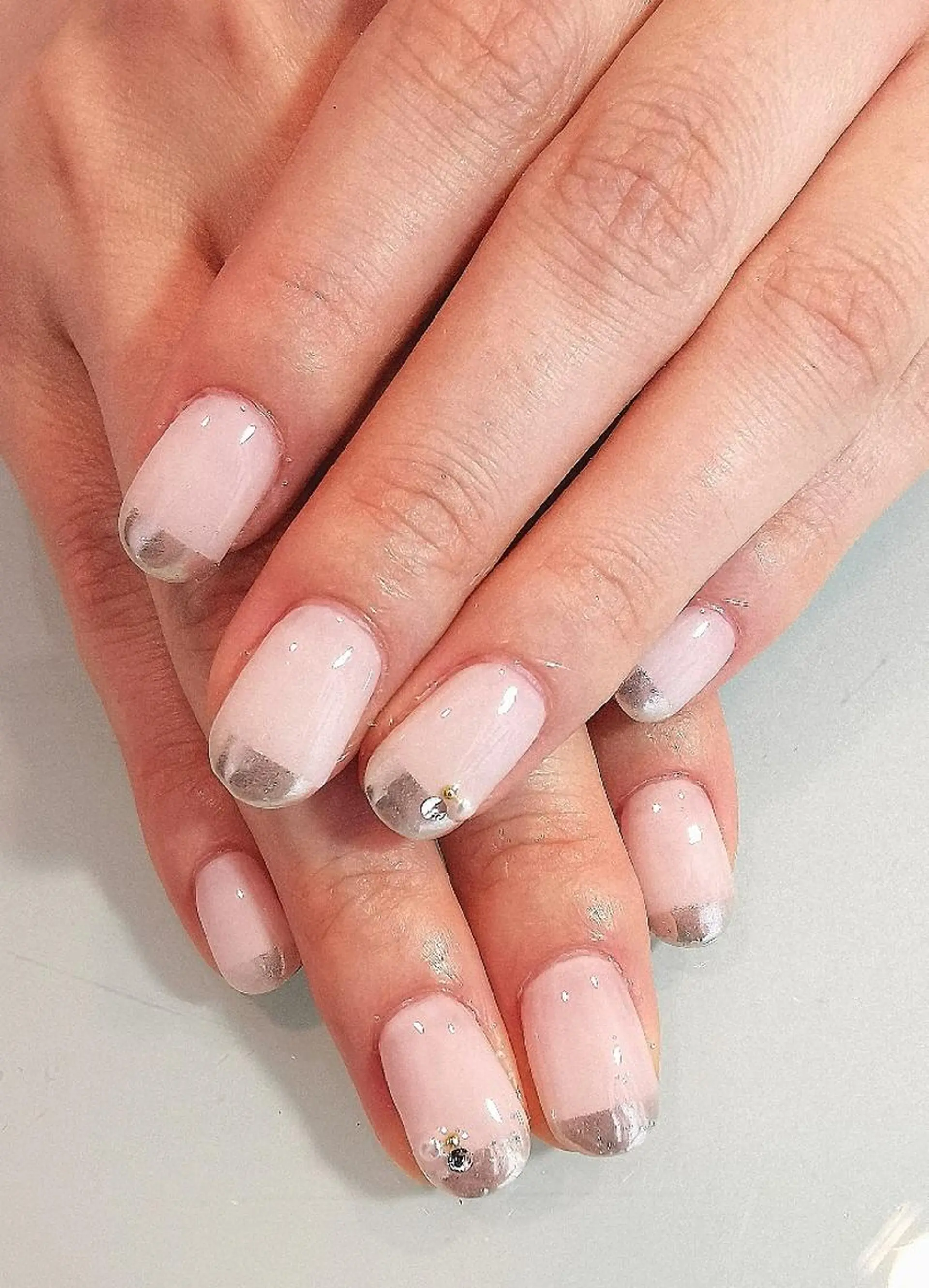 カラー ネイル フレンチネイル ミラーネイル 人気エリア💖完全個室【ルリエ】所属・ネイルサロン Lelienルリエのネイルデザイン