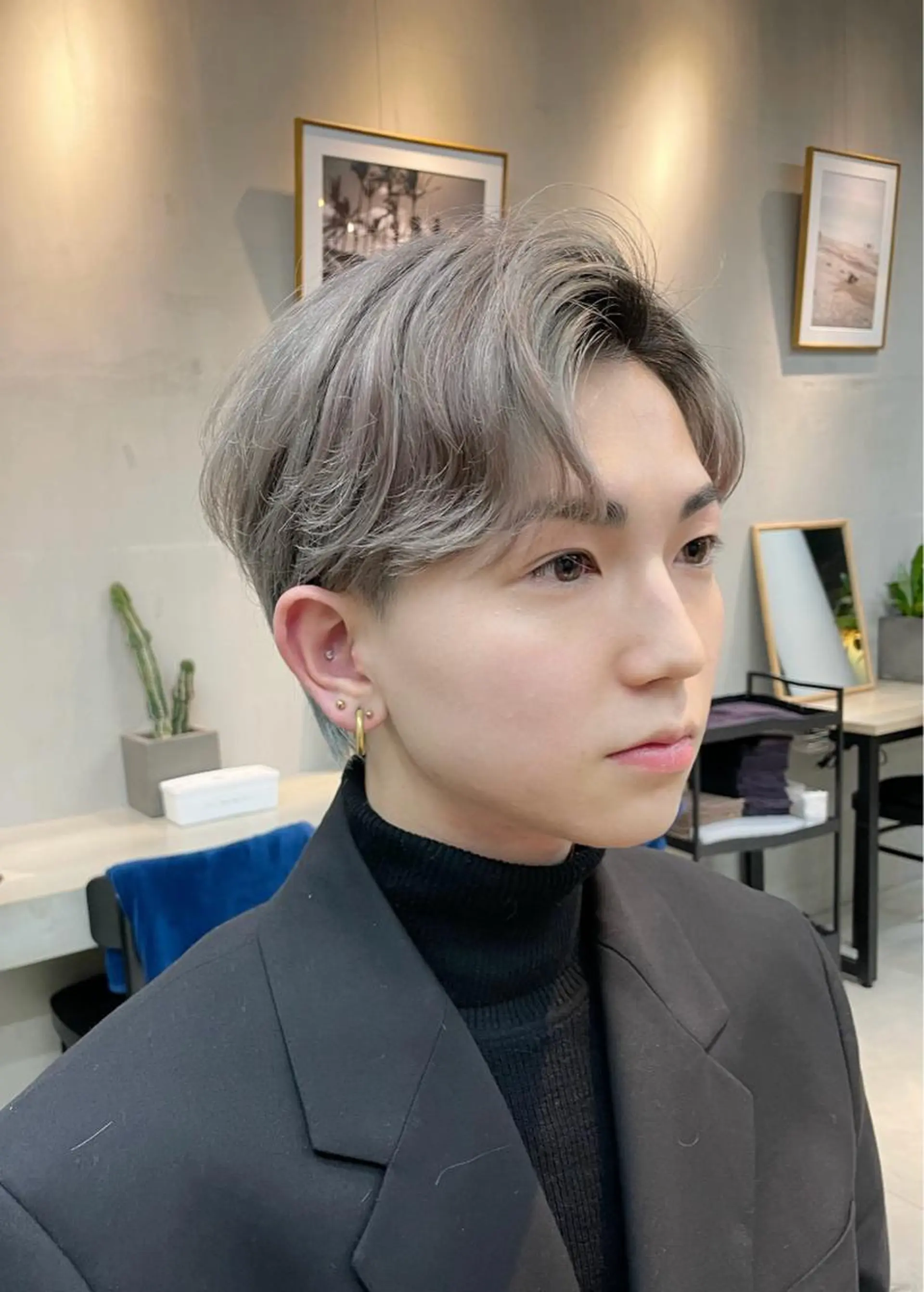 ショート メンズ カット ヘッドスパ mee.表参道所属・ボブ/ショート /パーマ/shinのヘアスタイル