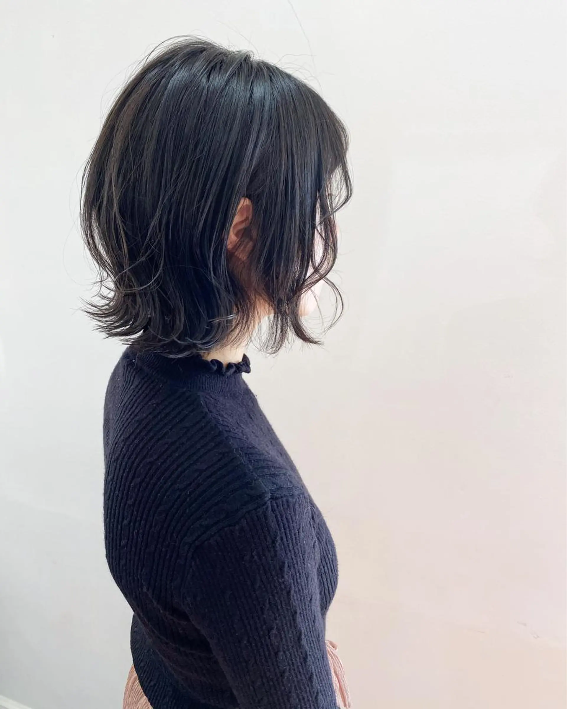 ショート 切りっぱなしボブ ボブ カット フラム所属・WATANABE MISAKIのヘアスタイル