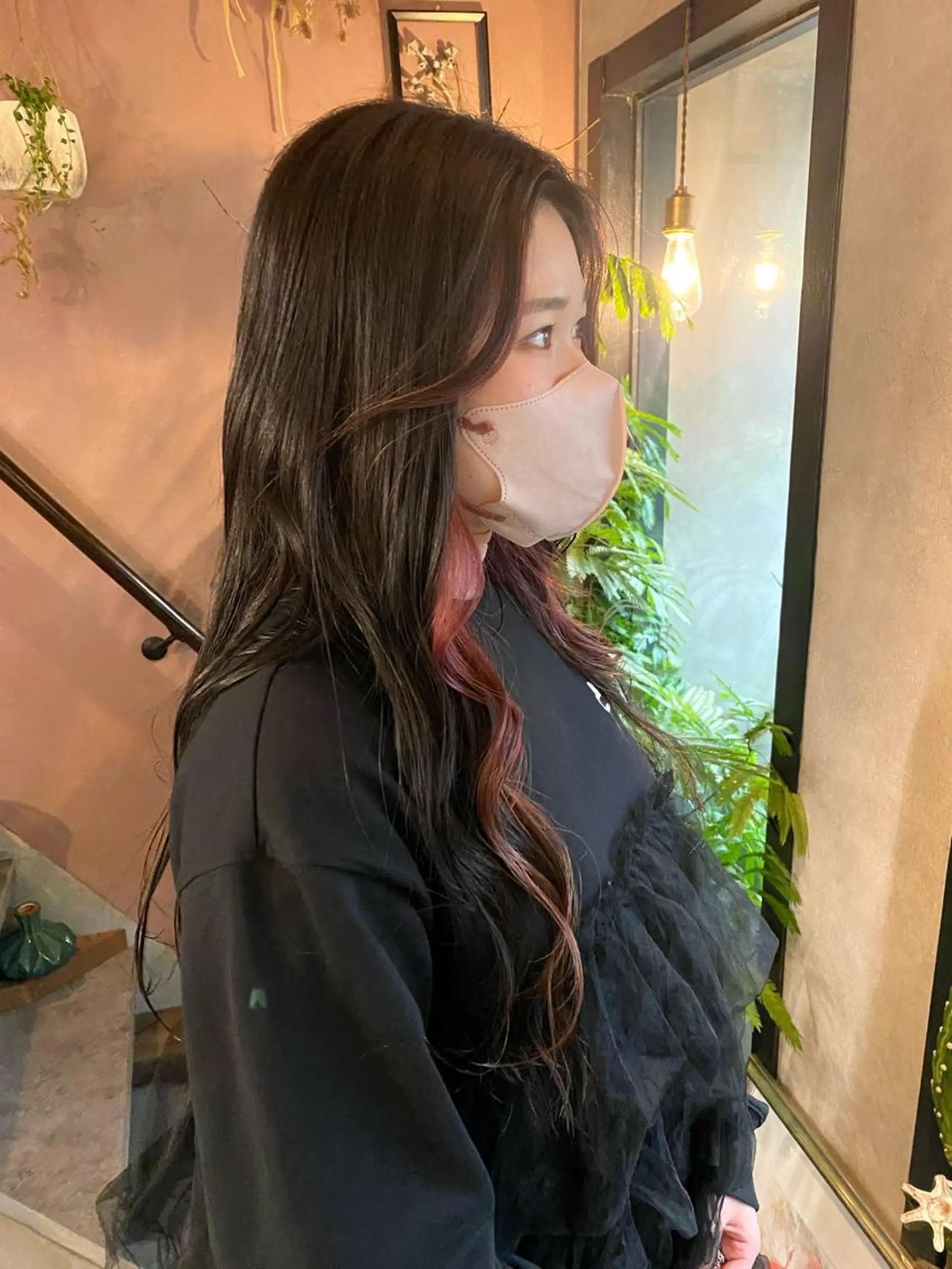 ロング カラー ヘアアレンジ 🗽デザインカラー/ パーマ/MIRU🗽のヘアスタイル