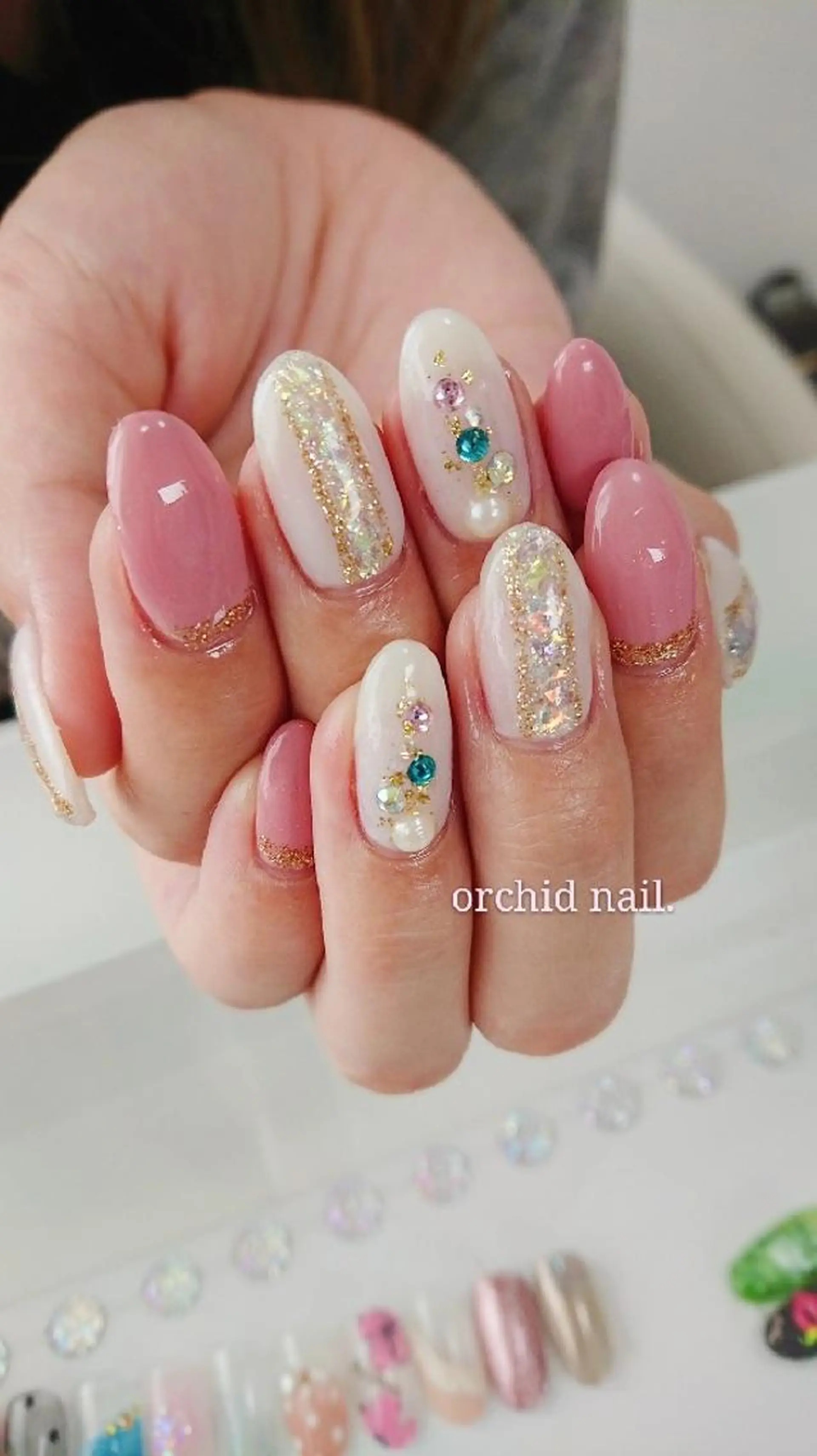 ネイル orchid ♡オーキッドのネイルデザイン