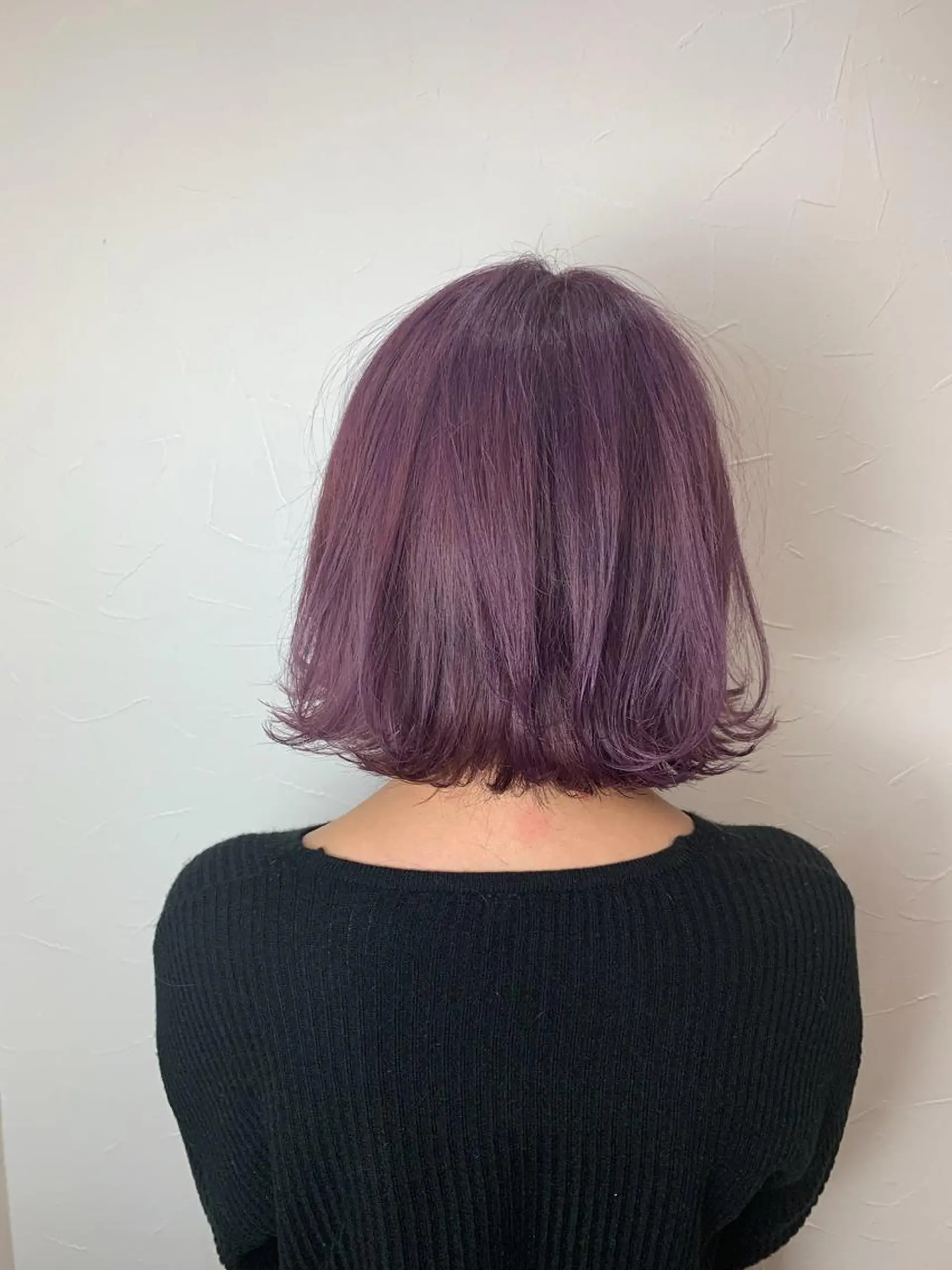 ミディアム カラー ラベンダーカラー ピンクカラー ピンクラベンダー Chara Chalone所属・今野 美栄のヘアスタイル