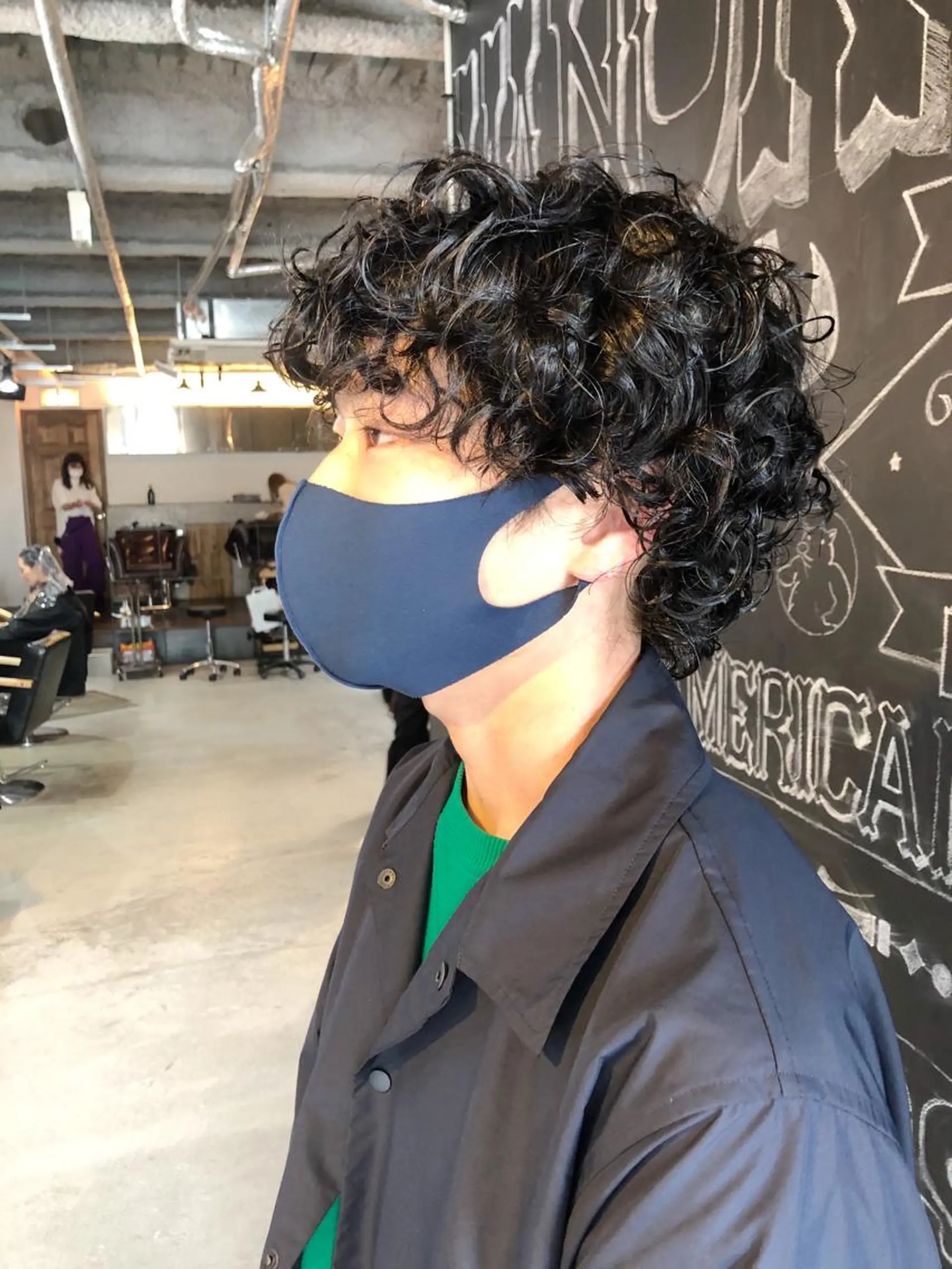 ショート パーマ 倉家 聖のヘアスタイル