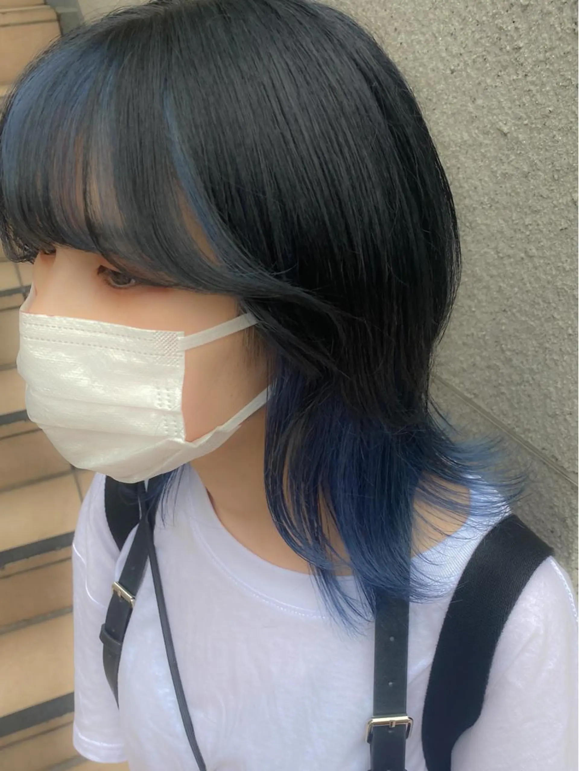 ミディアム カラー 💗💗韓国レイヤー yu-ki💗💗のヘアスタイル