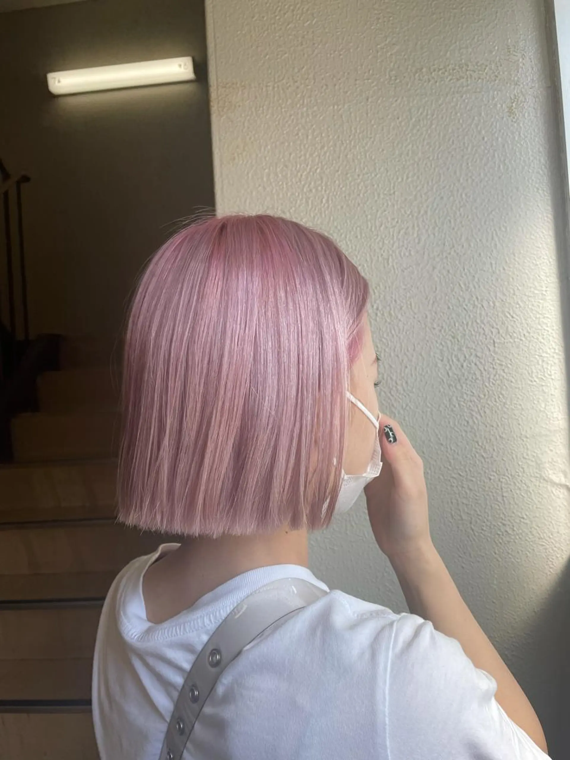 ミディアム カラー 艶ハイトーン👑♡ NATSUKIのヘアスタイル