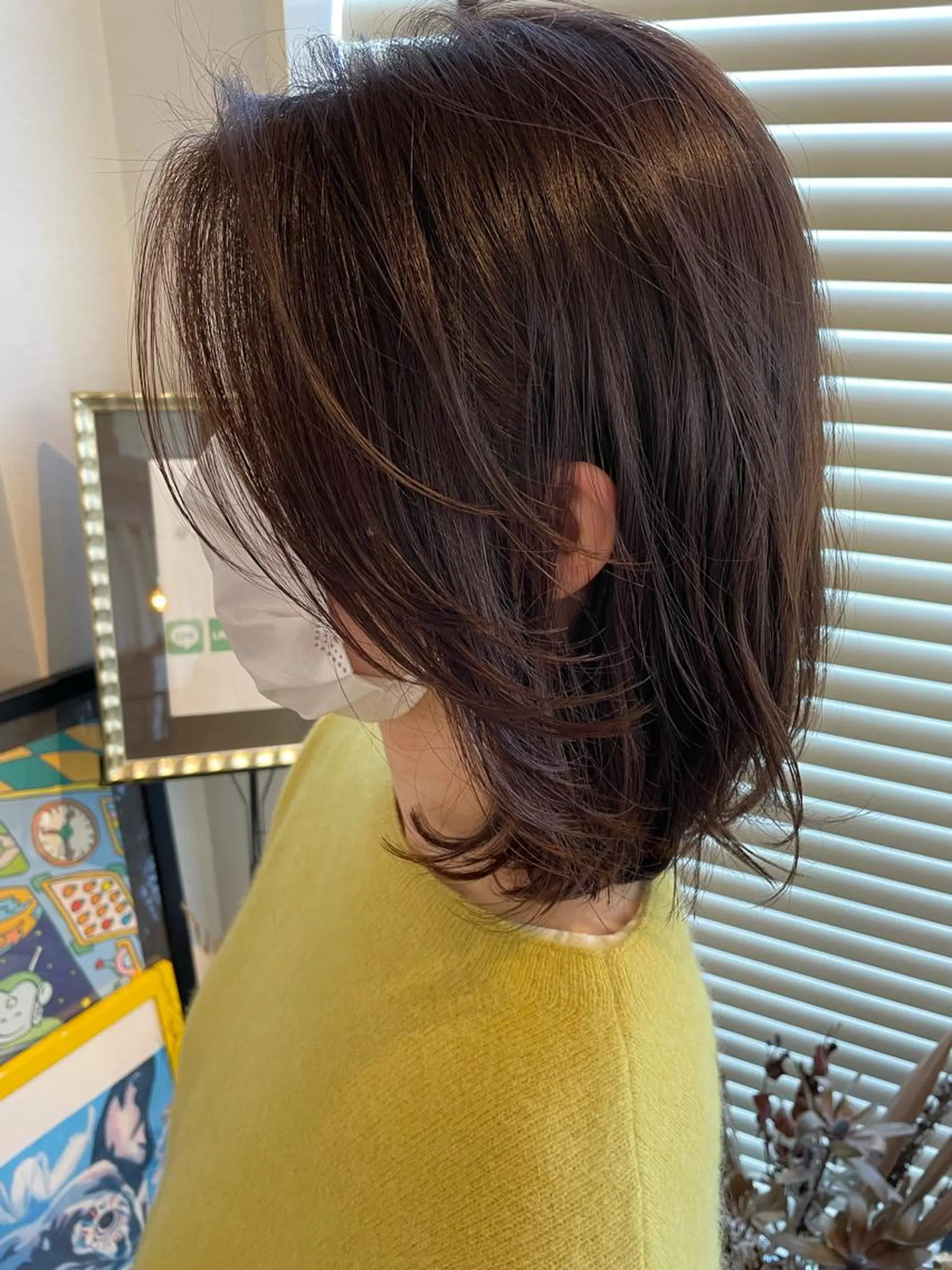 ミディアム パーマ FRAME所属・FRAME/髪を育 てる/大人デザインのヘアスタイル