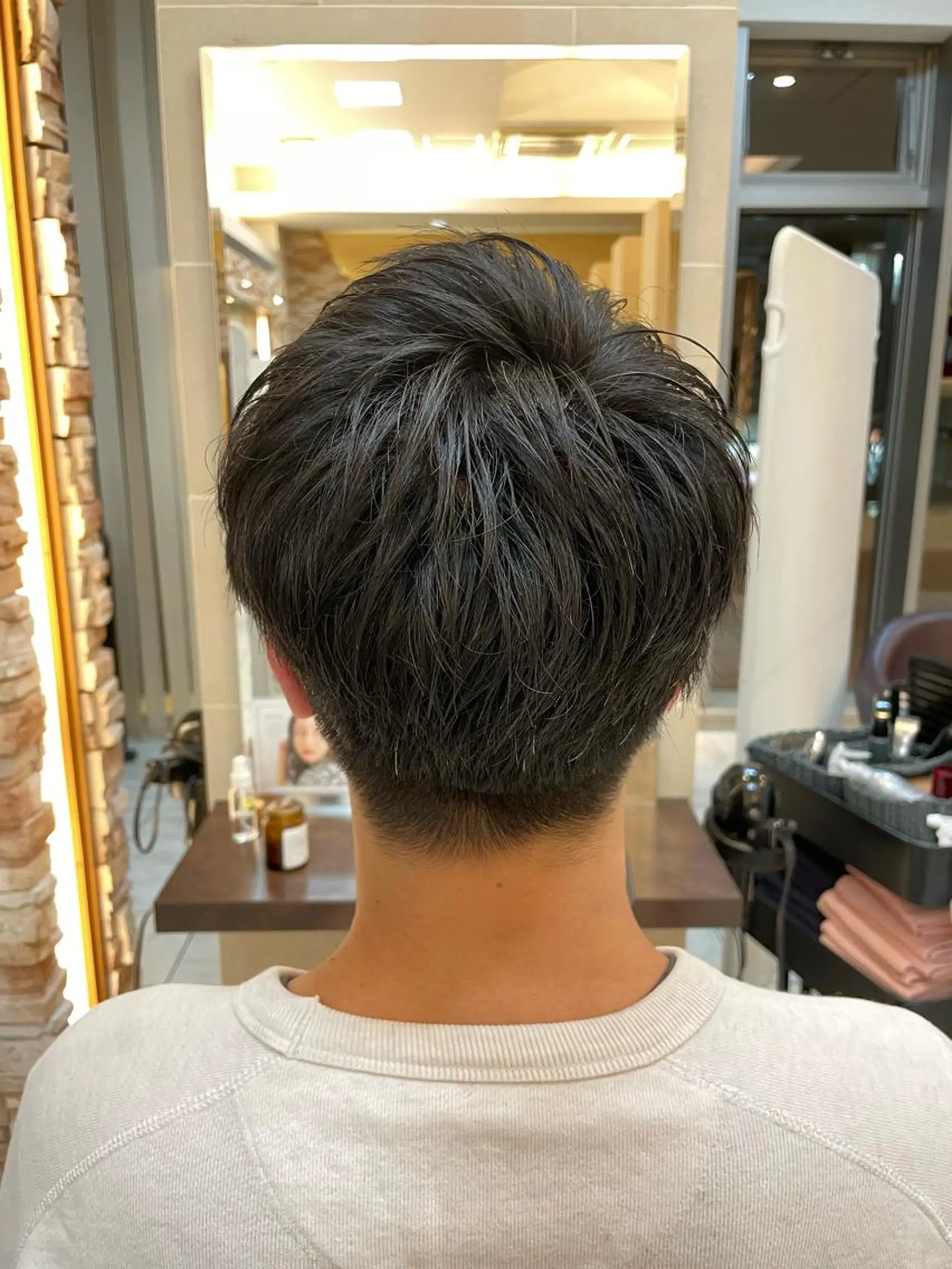 メンズ 新籾 尚哉のヘアスタイル