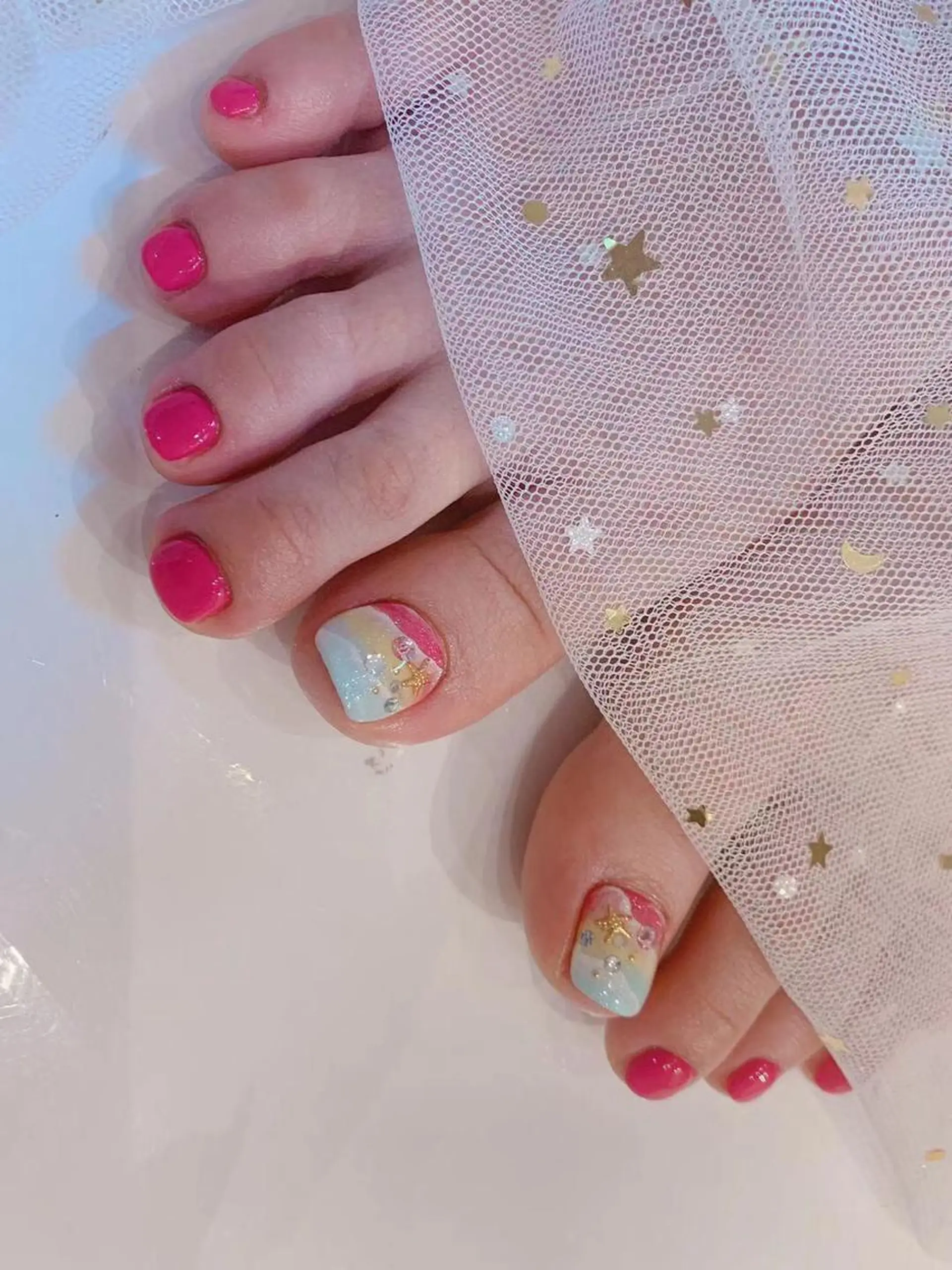 ネイル フットネイル リン リンのネイルデザイン