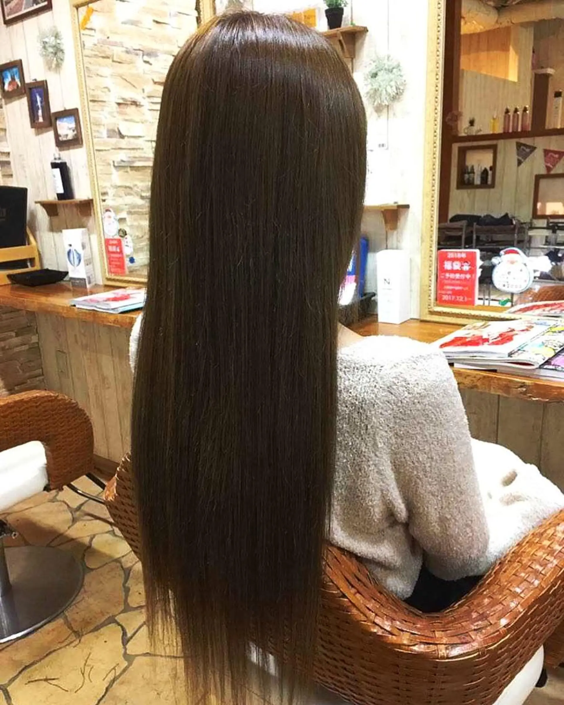 ロング カラー シールエクステ エクステ ヘアカラー トリートメント KR2S 中百舌鳥店所属・KR2S マネージャーのヘアスタイル