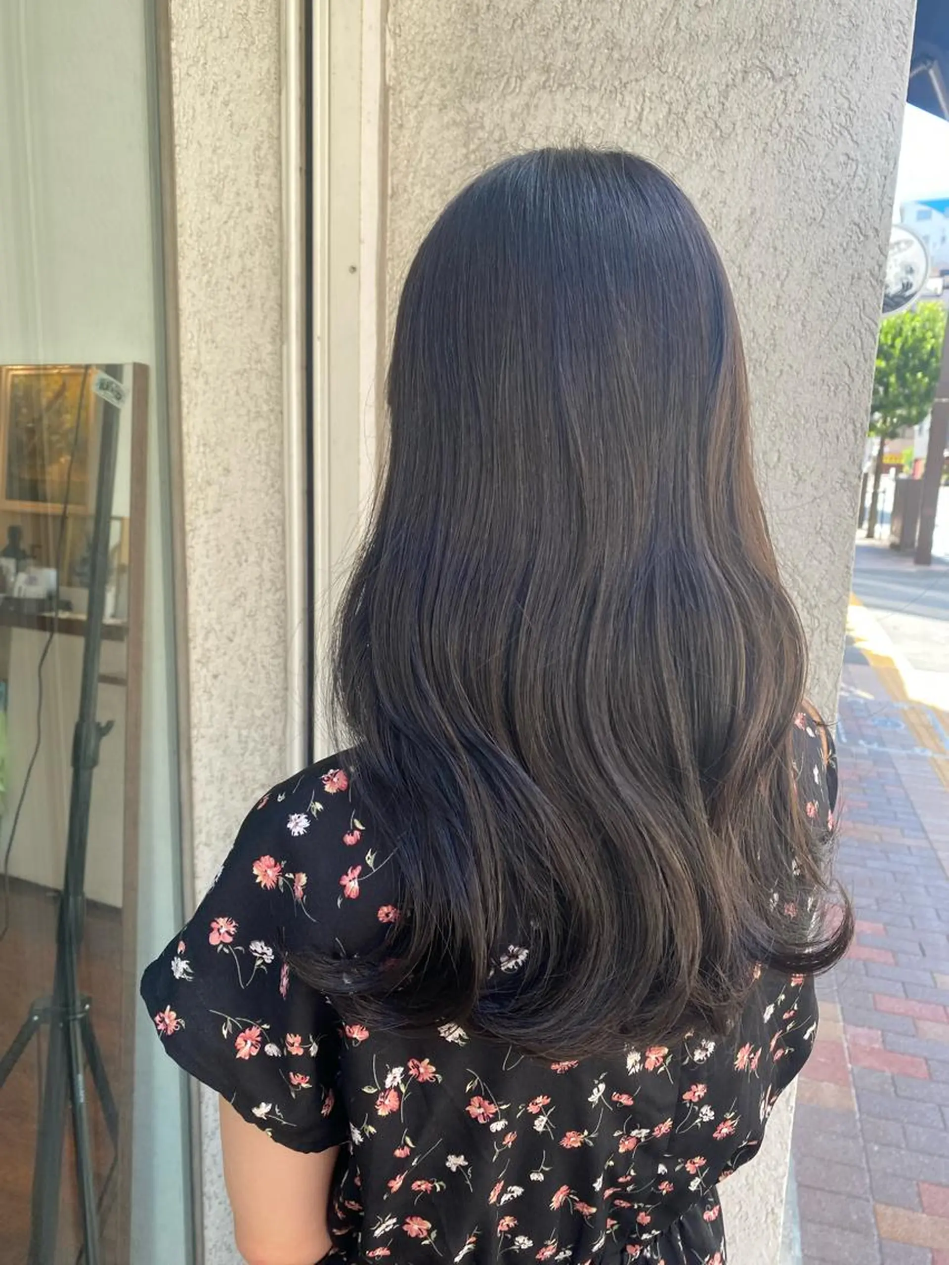 ロング カラー ヘアカラー トリートメント haru .のヘアスタイル