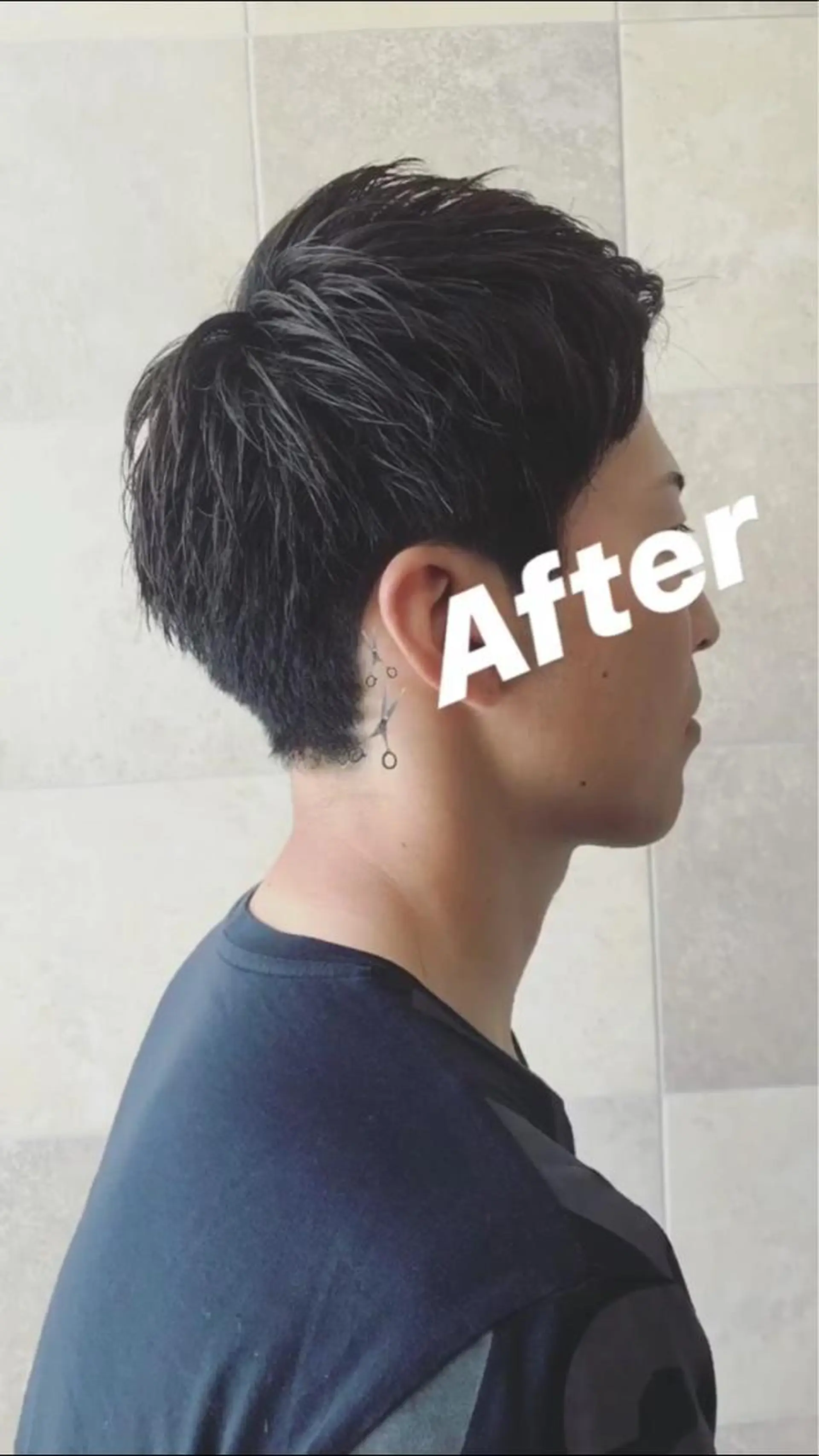 メンズ カット 田中 あかねのヘアスタイル