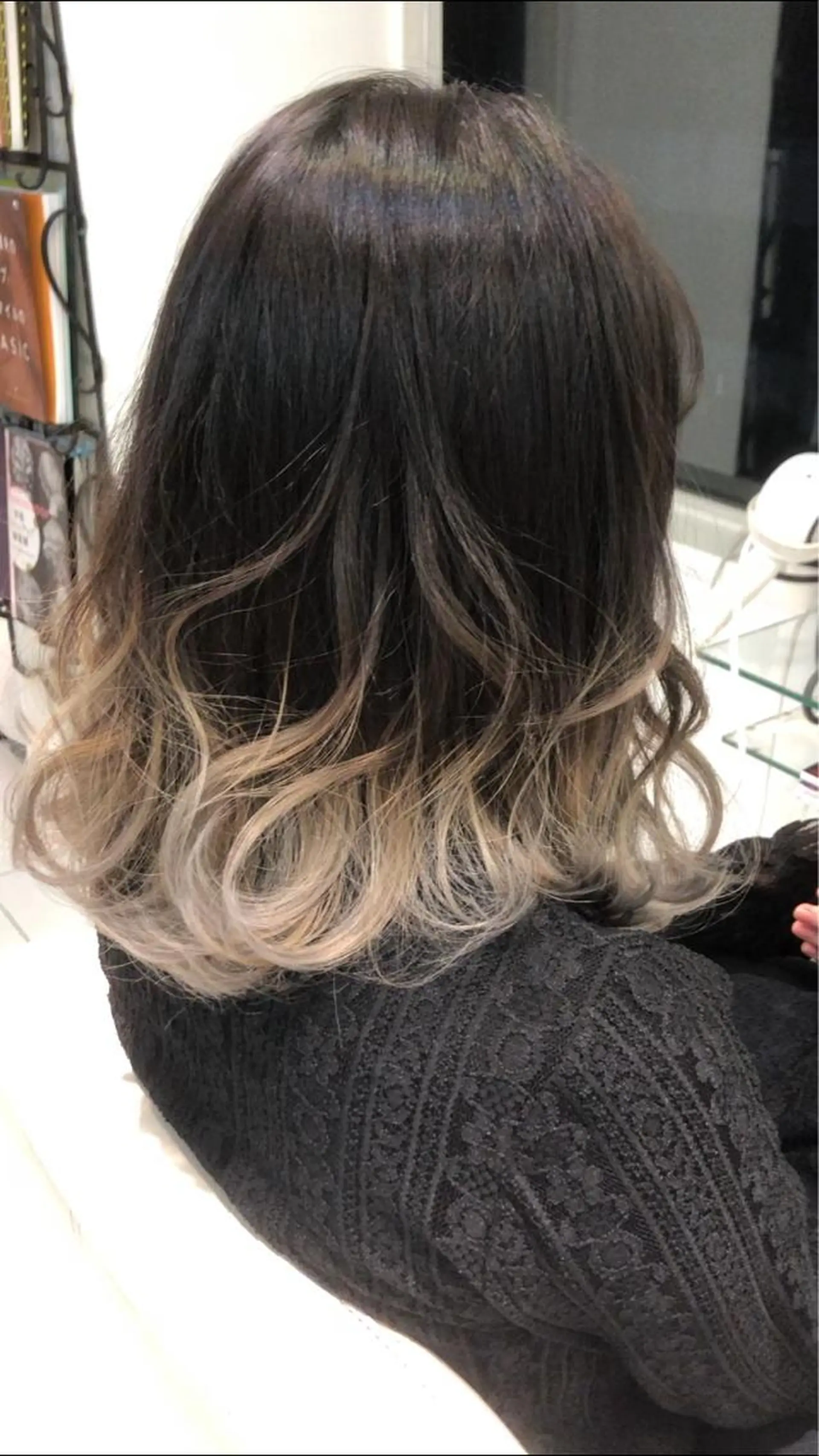 ミディアム カラー ✁完全個室✁永野 晴のヘアスタイル