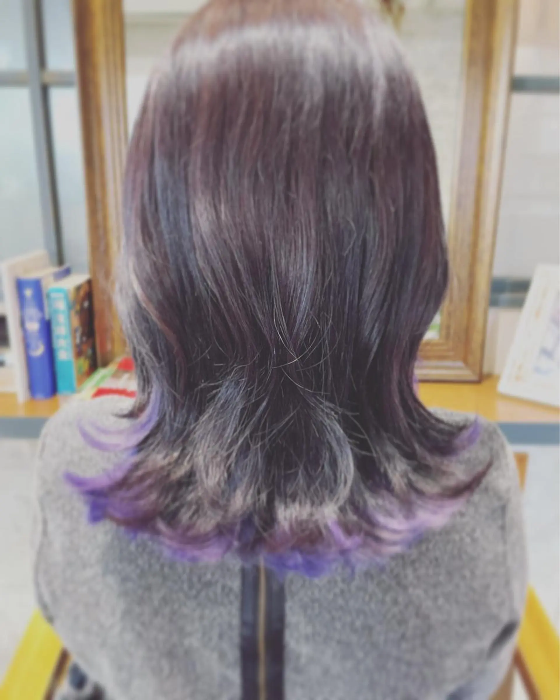 ミディアム カラー ヘアアレンジ Calenda/ パーソナル美髪サロンのヘアスタイル