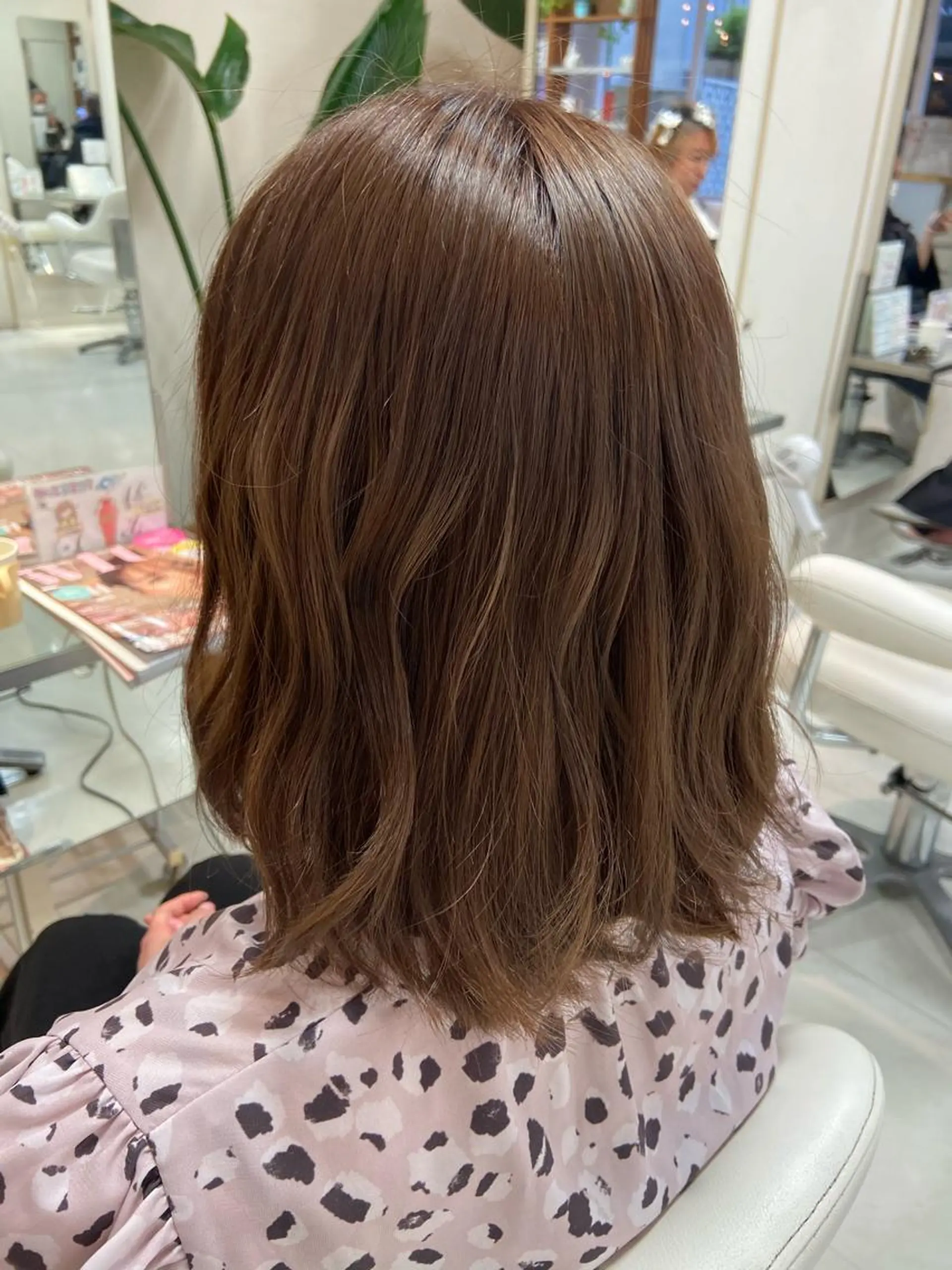 ミディアム 菊地 美憂のヘアスタイル