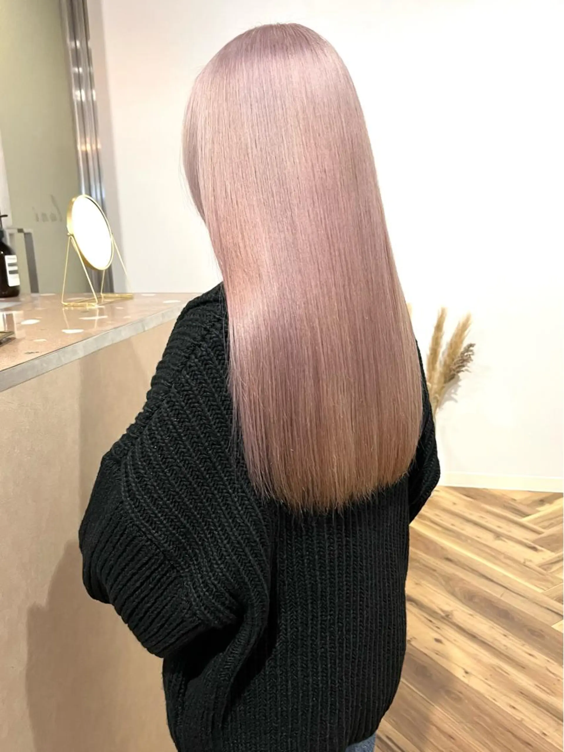 ロング カラー バレイヤージュ ブリーチ ケアブリーチ ハイライトカラー インナーカラー ヘアカラー トリートメント lani ブリーチ /ダブルカラーのヘアスタイル