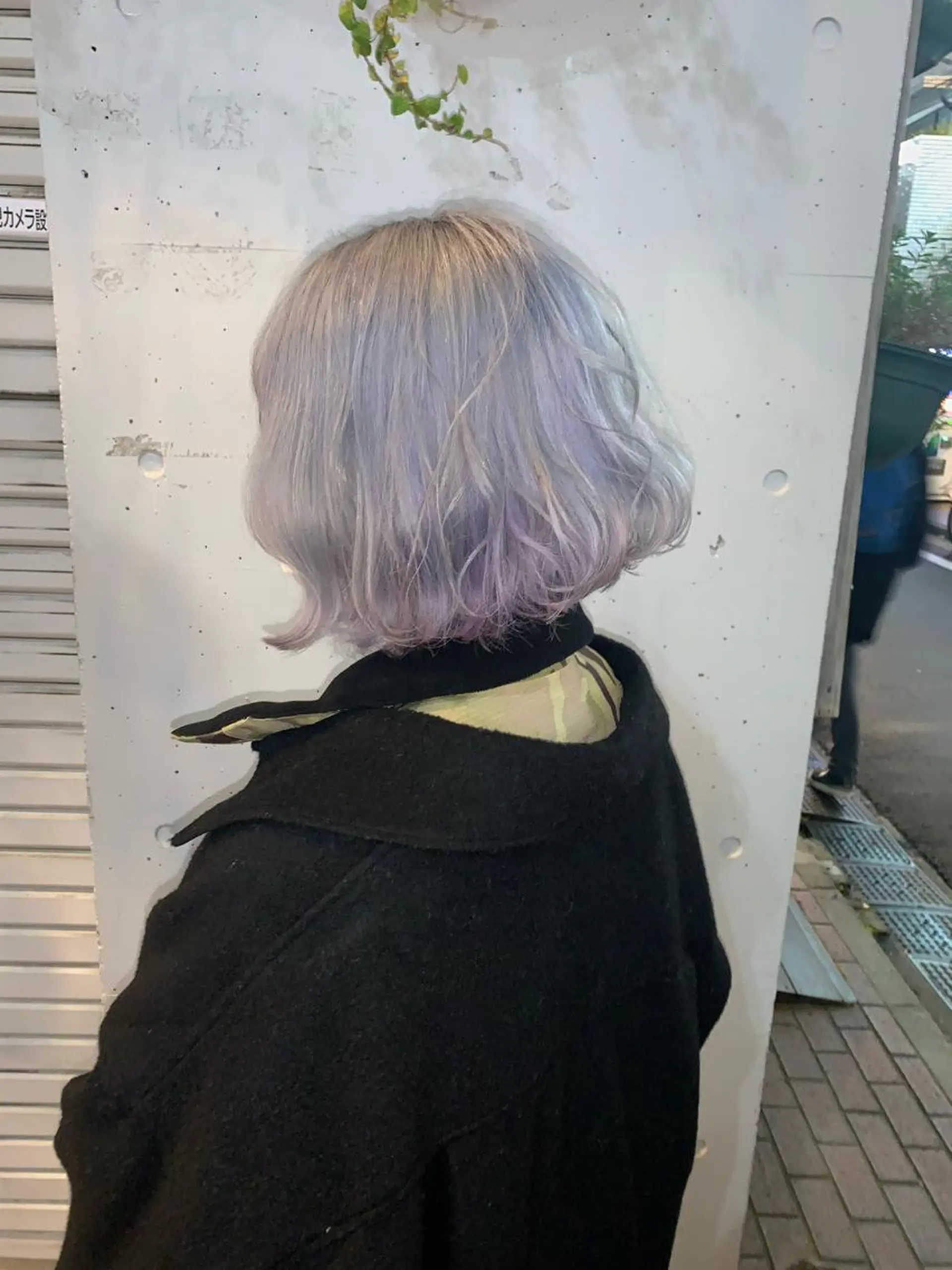 ミディアム カラー ピンクベージュ/新潟 万代/高橋桃葉🍑のヘアスタイル