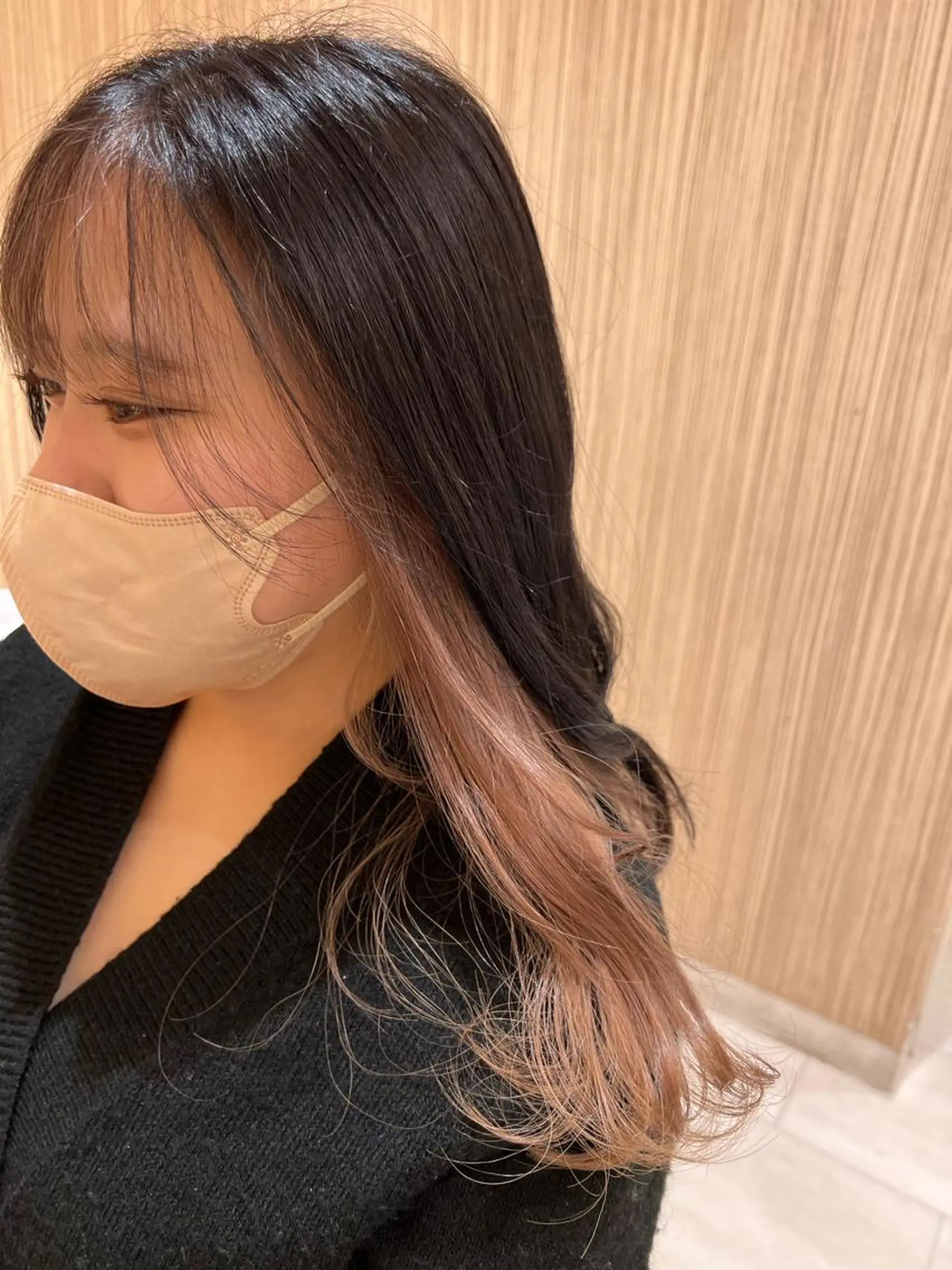 カラー ブリーチ 久永 菫のヘアスタイル